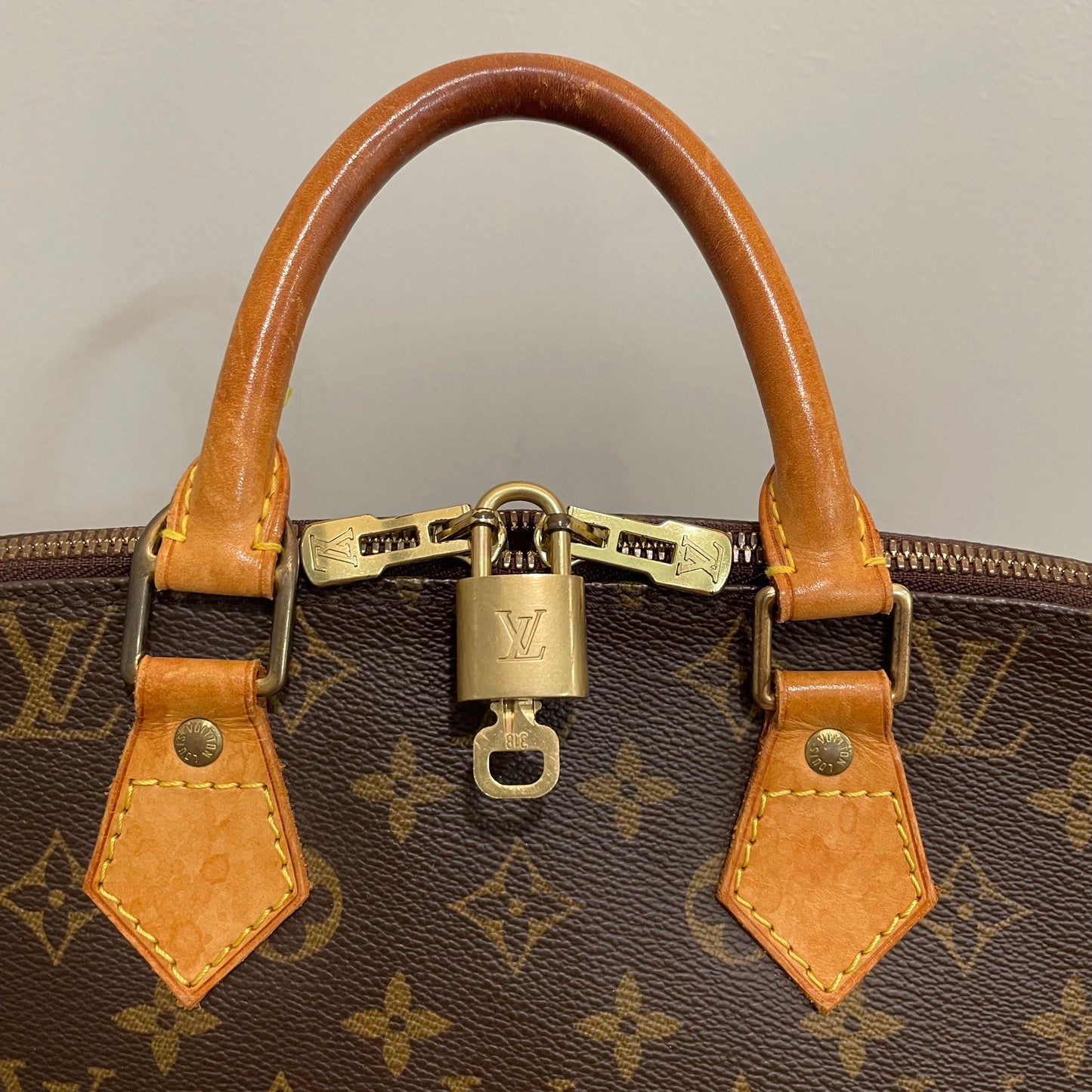 July-9 BAG DROP (Subscriber Price $390) Louis Vuitton Monogram Alma with Lock & Key