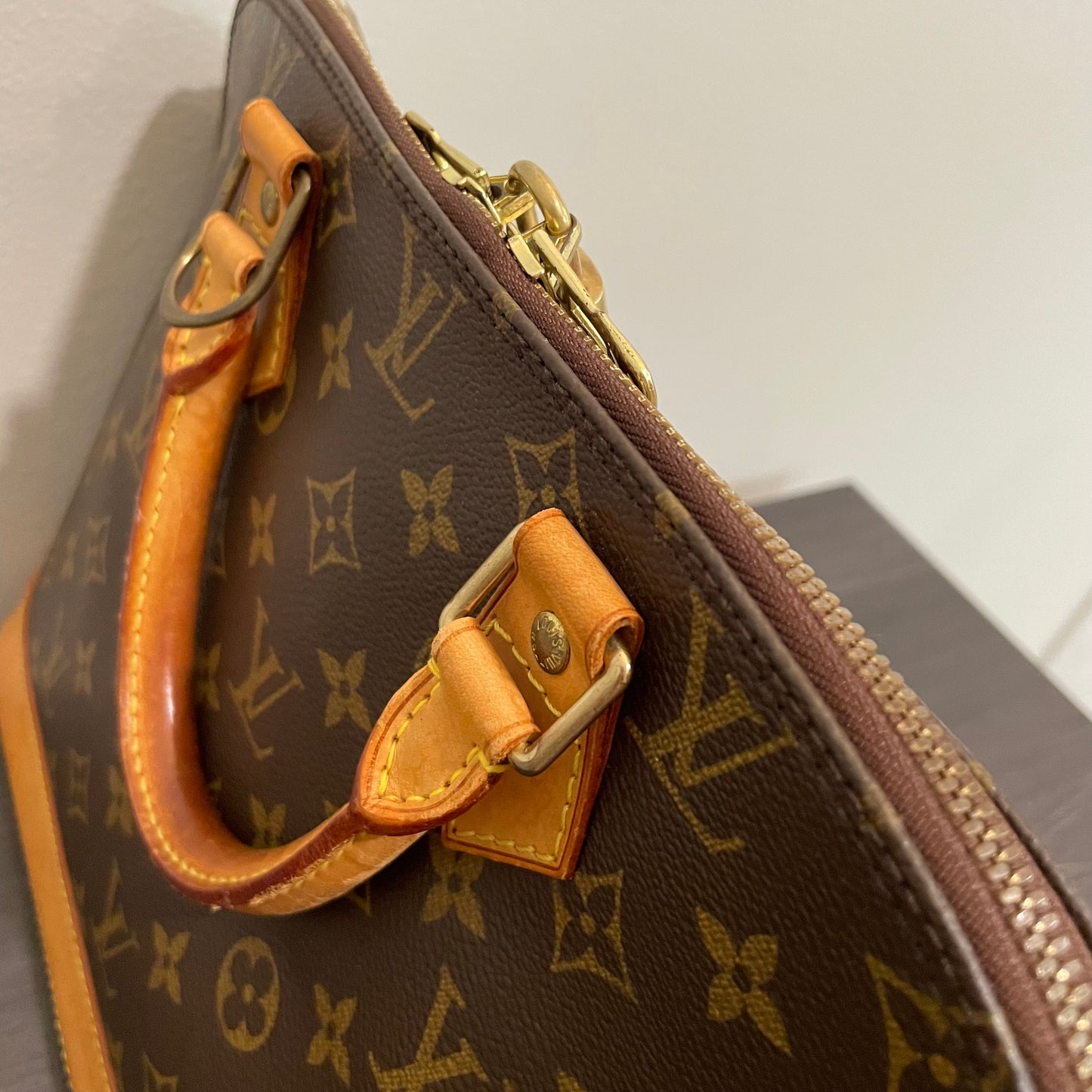 July-9 BAG DROP (Subscriber Price $390) Louis Vuitton Monogram Alma with Lock & Key