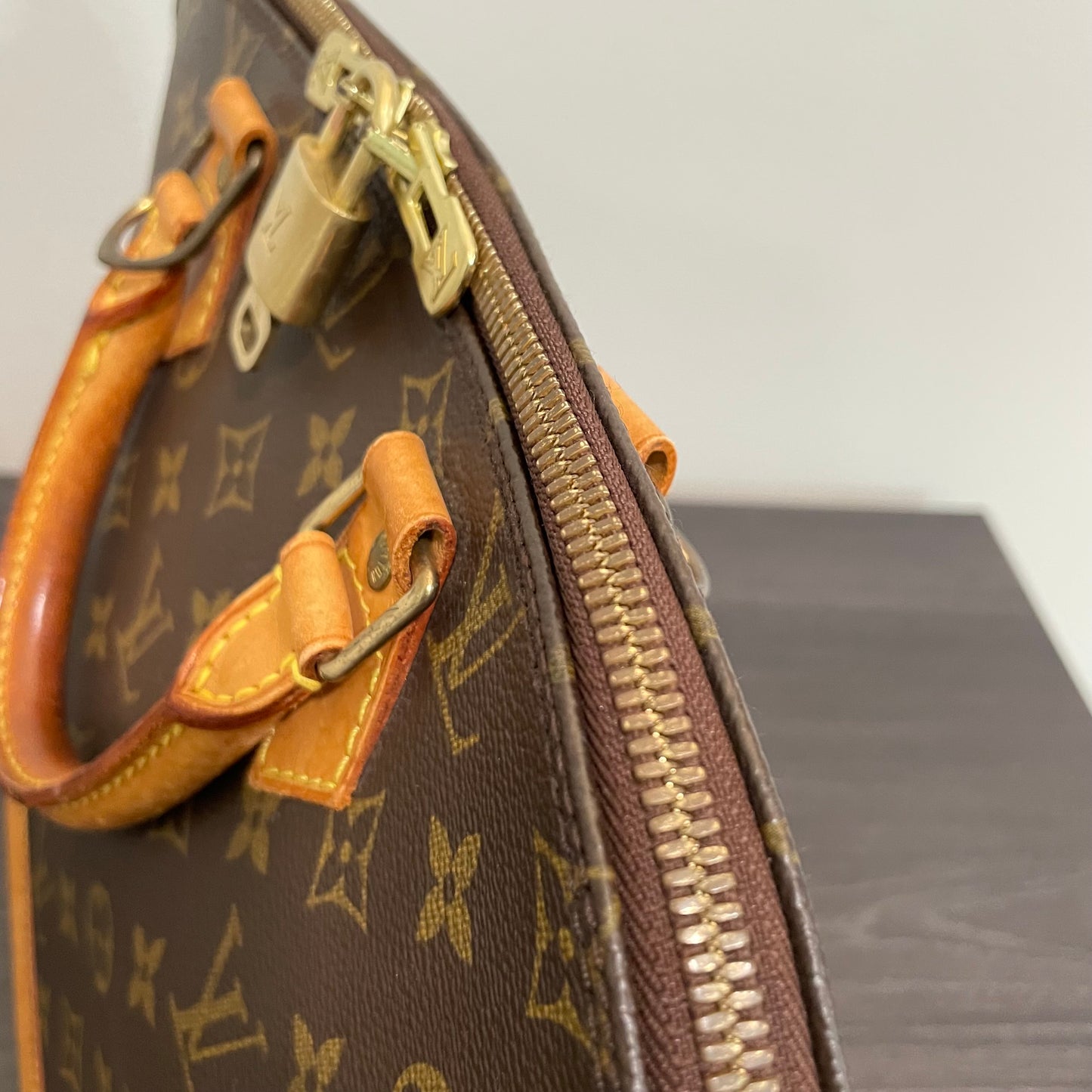 July-9 BAG DROP (Subscriber Price $390) Louis Vuitton Monogram Alma with Lock & Key