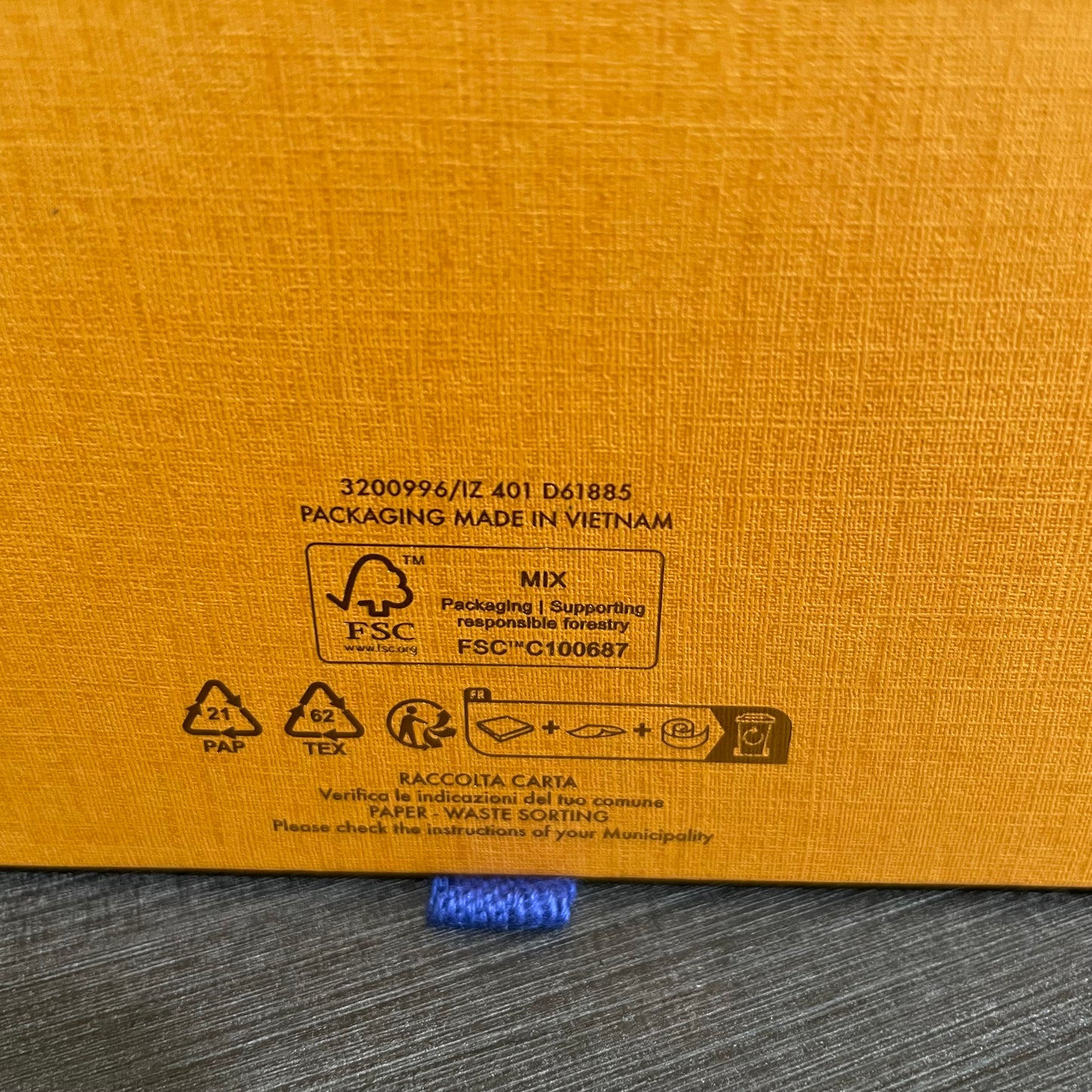 SOLD! Louis Vuitton Slide Drawer Pull Storage Box No. 1035