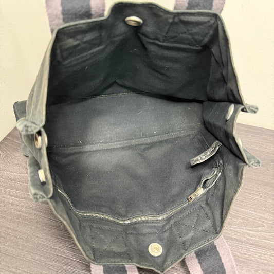 #1024 HERMÈS Toile Fourre-Tout PM Tote