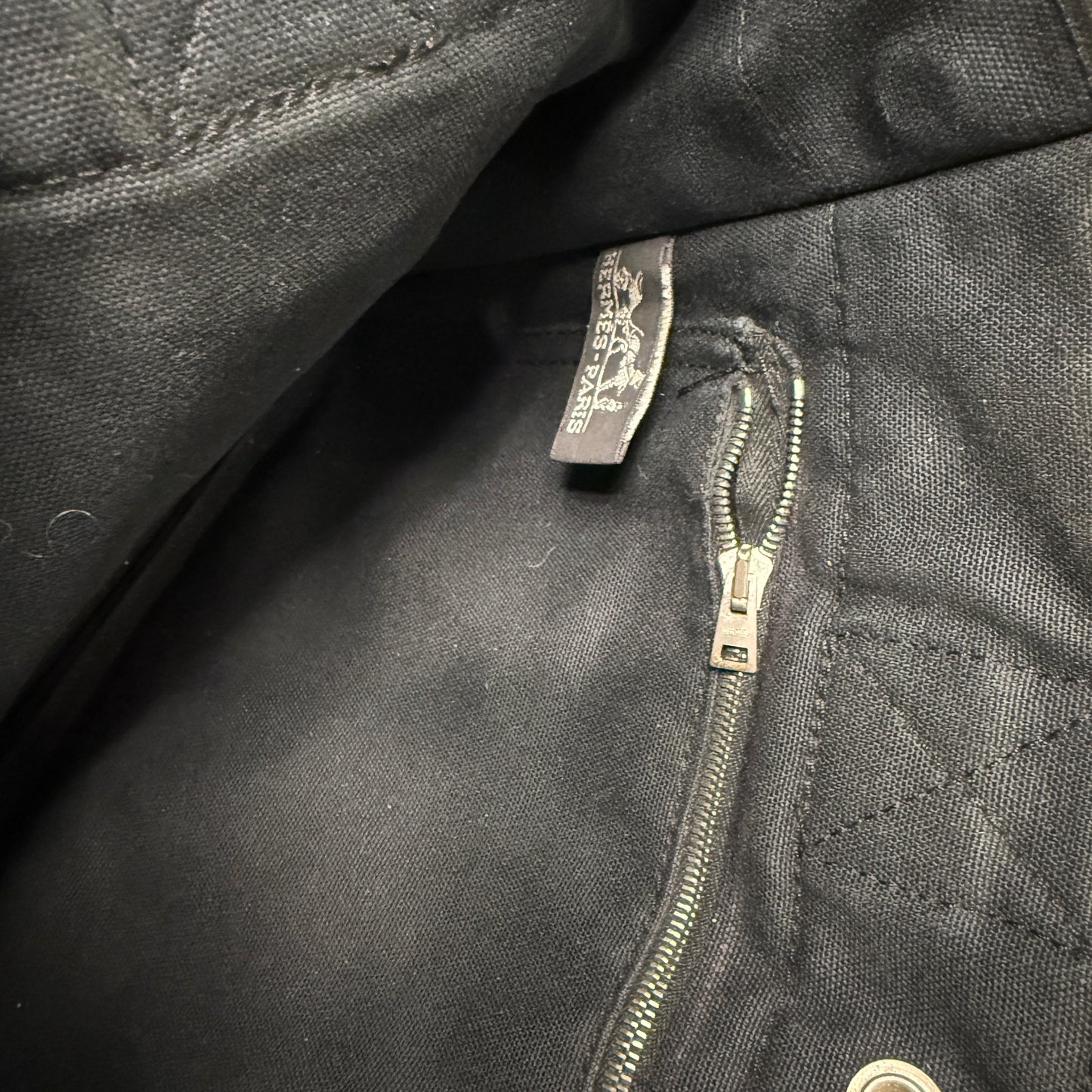#1024 Hermès Toile Fourre-Tout PM Tote