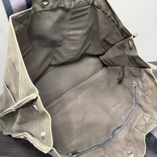 #1025 HERMÈS Toile Fourre-Tout MM Tote (TOP PICK!)