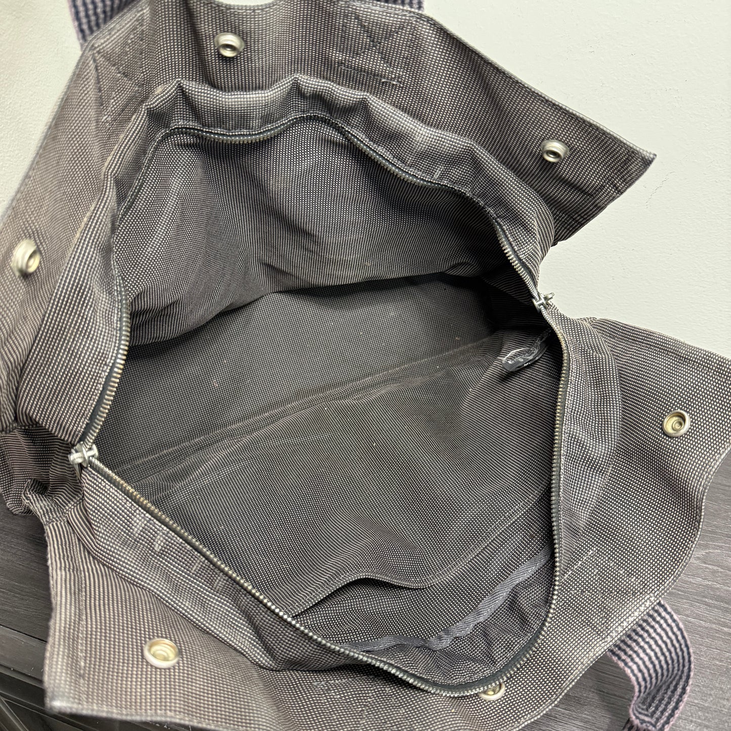 #1026 Hermès Toile Fourre-Tout MM Tote