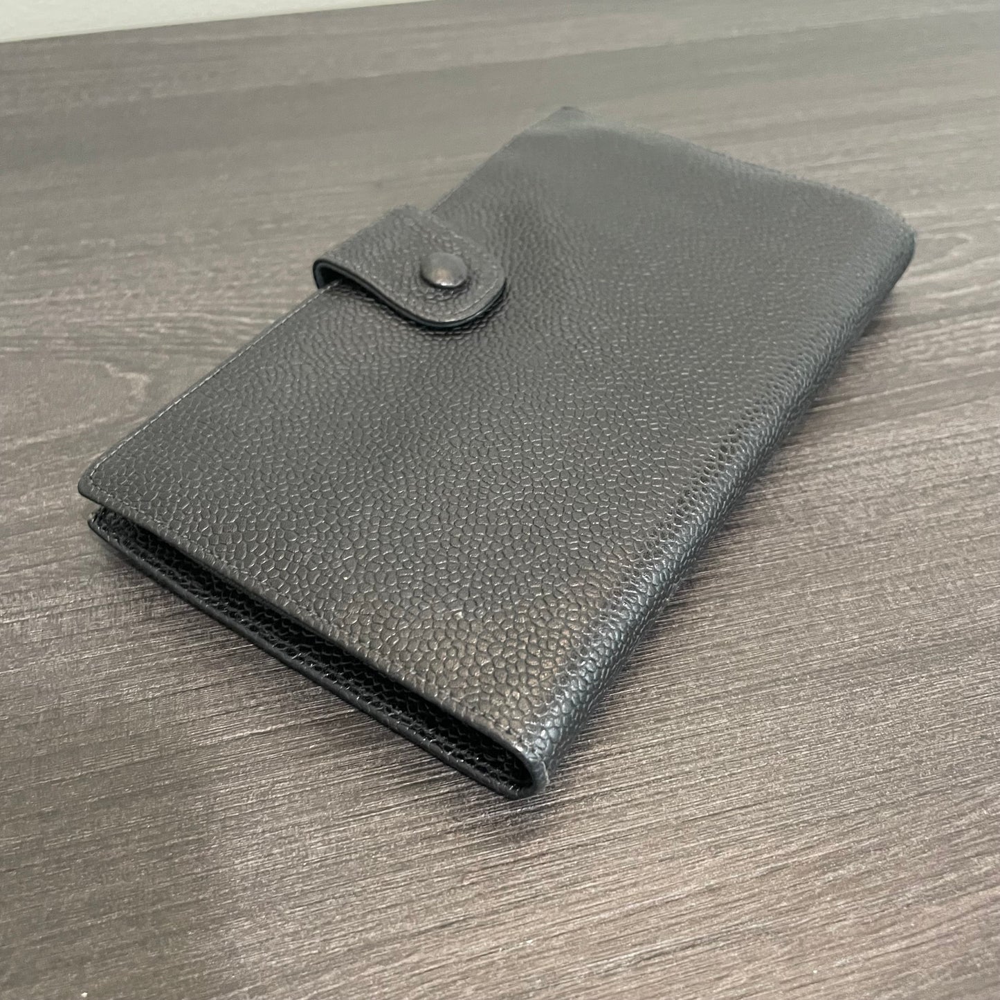 SOLD! CHANEL CC Caviar Leather Bifold Wallet