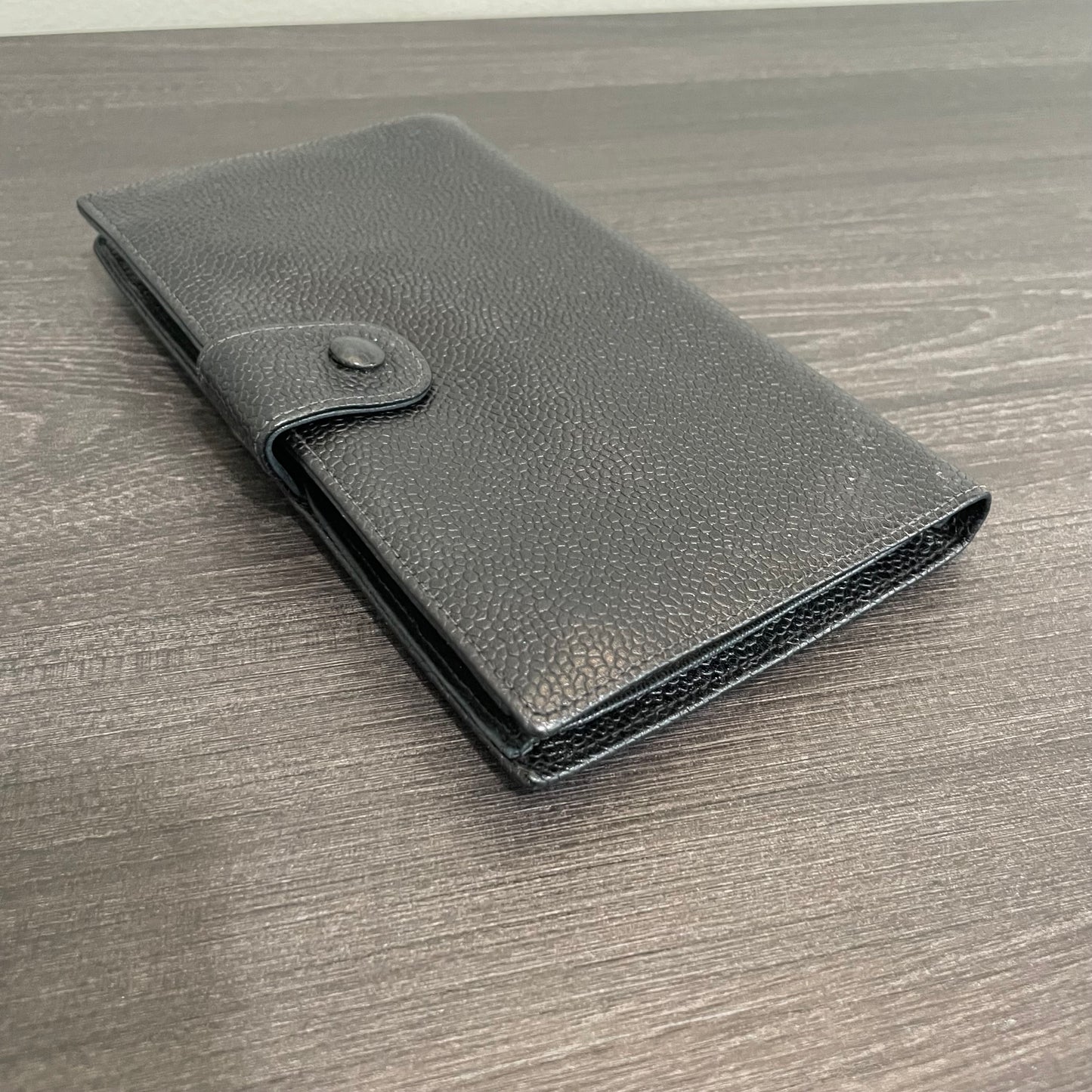 SOLD! CHANEL CC Caviar Leather Bifold Wallet
