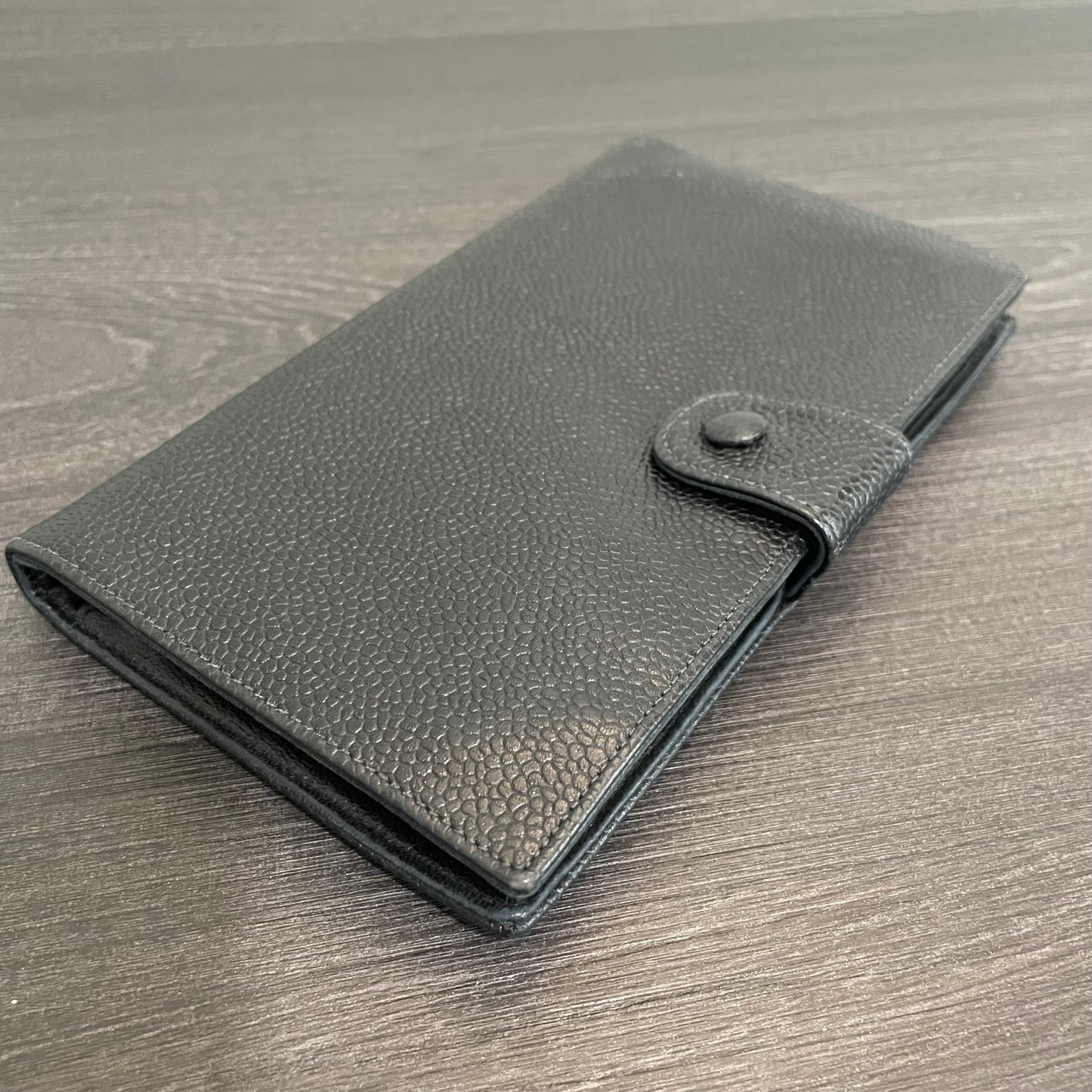 SOLD! CHANEL CC Caviar Leather Bifold Wallet