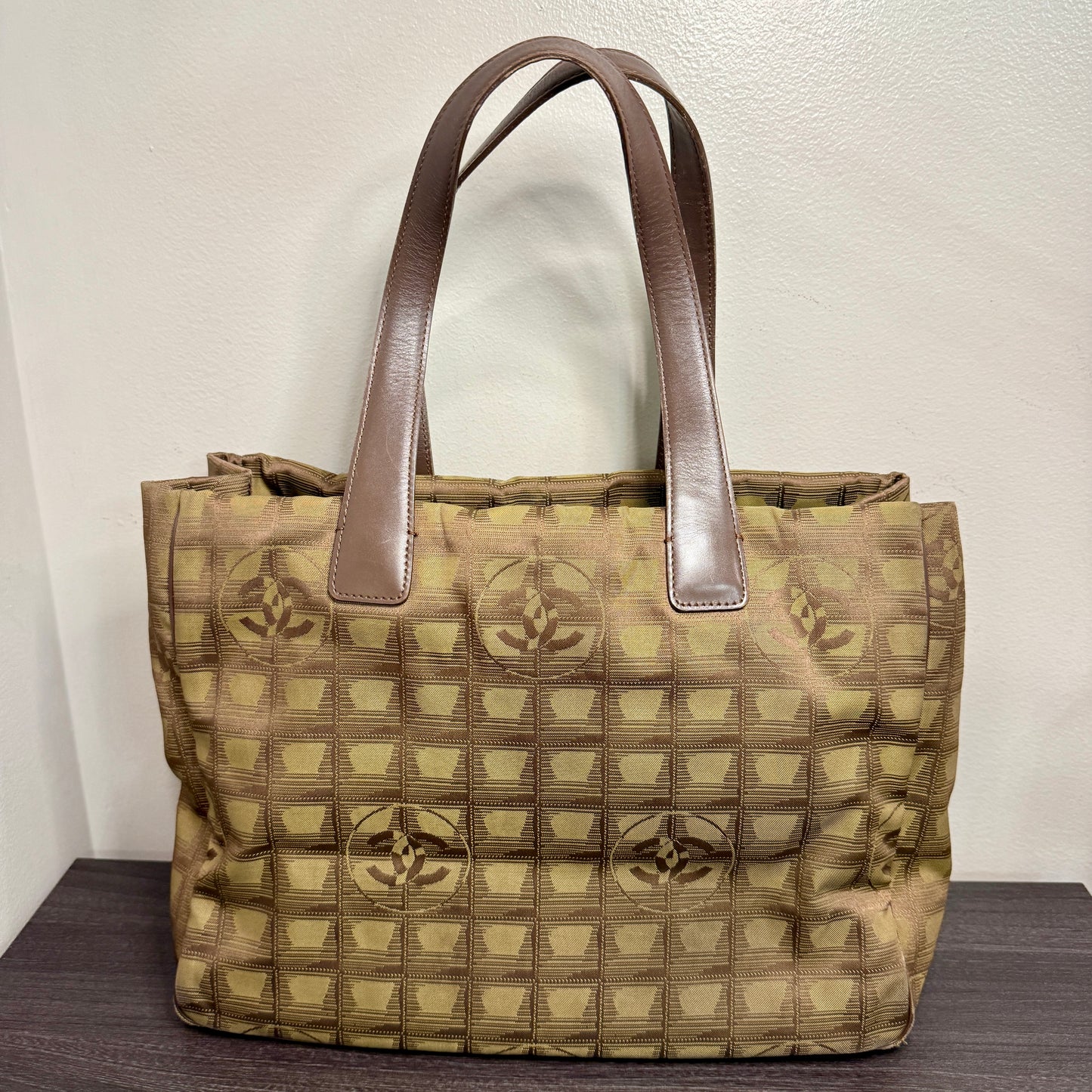 #1031 CHANEL Travel Ligne Tote Brown (TOP PICK!)