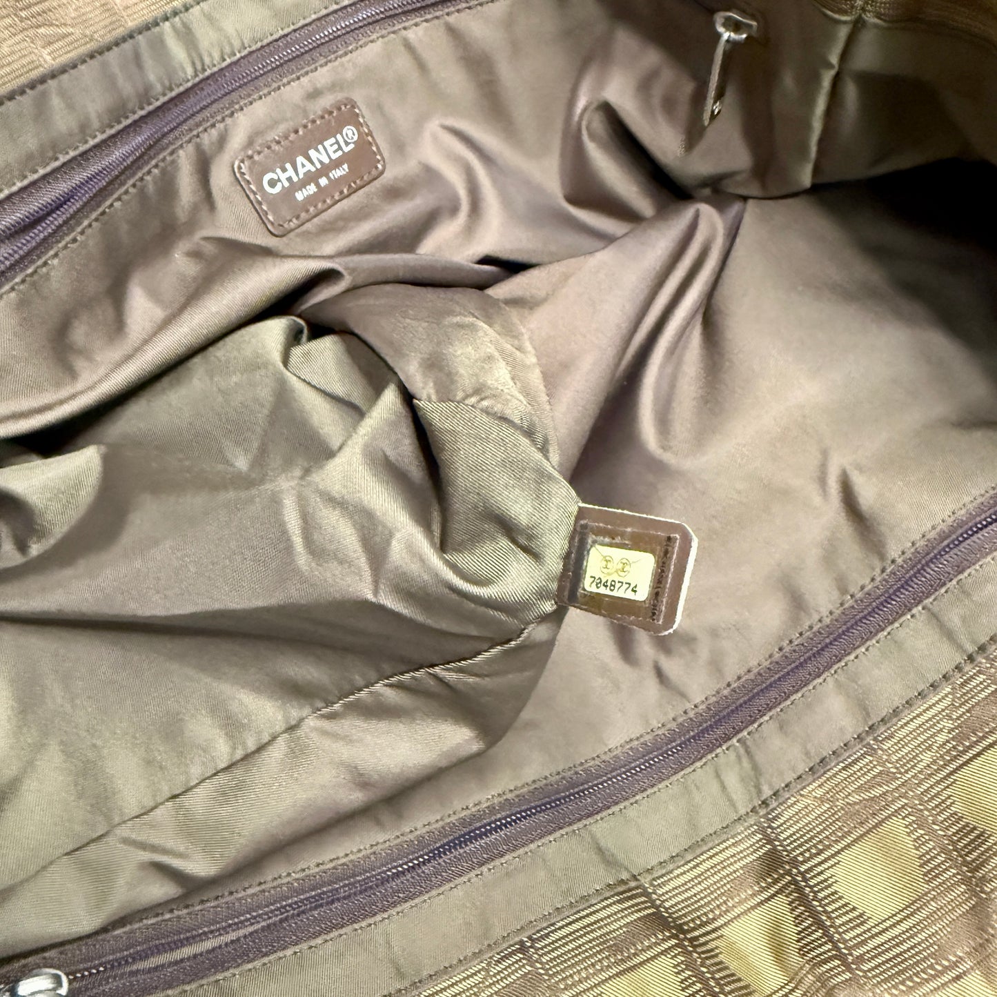 #1031 CHANEL Travel Ligne Tote Brown (TOP PICK!)