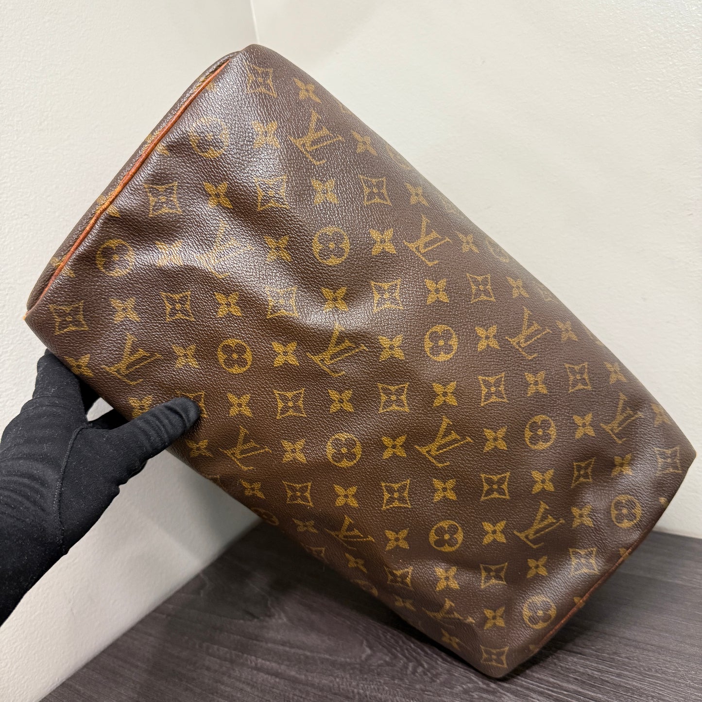#1034 LOUIS VUITTON Monogram Speedy 35