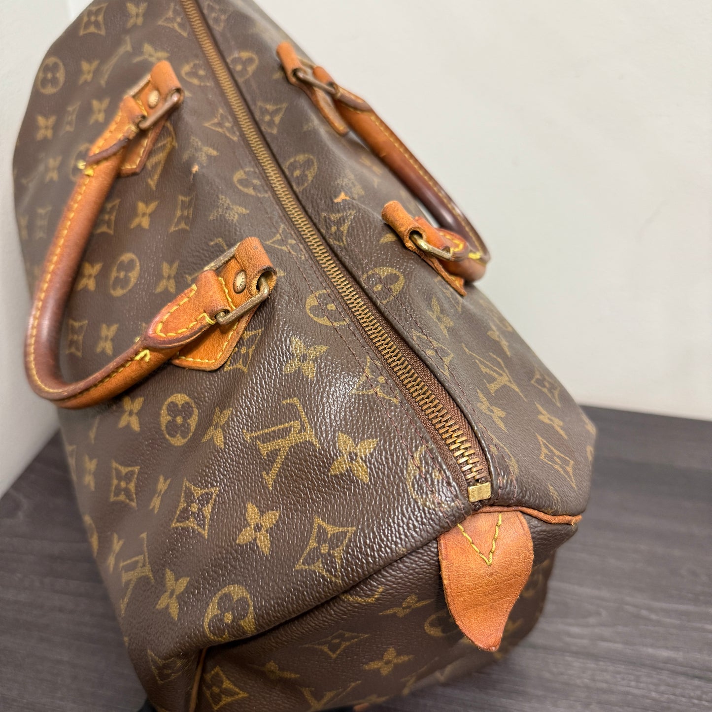 #1034 LOUIS VUITTON Monogram Speedy 35