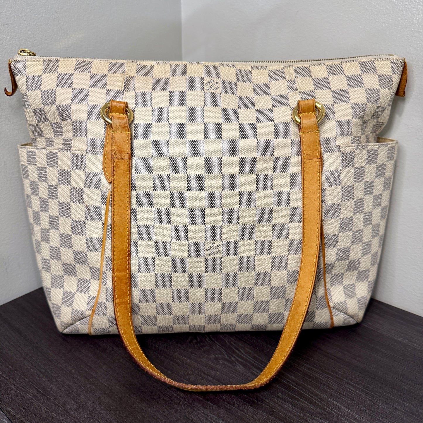 #1053 LOUIS VUITTON Damier Azur Totally MM (TOP PICK!)