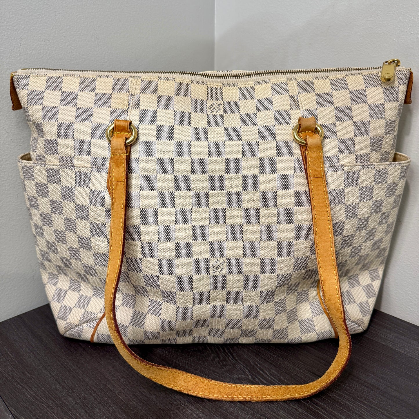 #1053 LOUIS VUITTON Damier Azur Totally MM (TOP PICK!)
