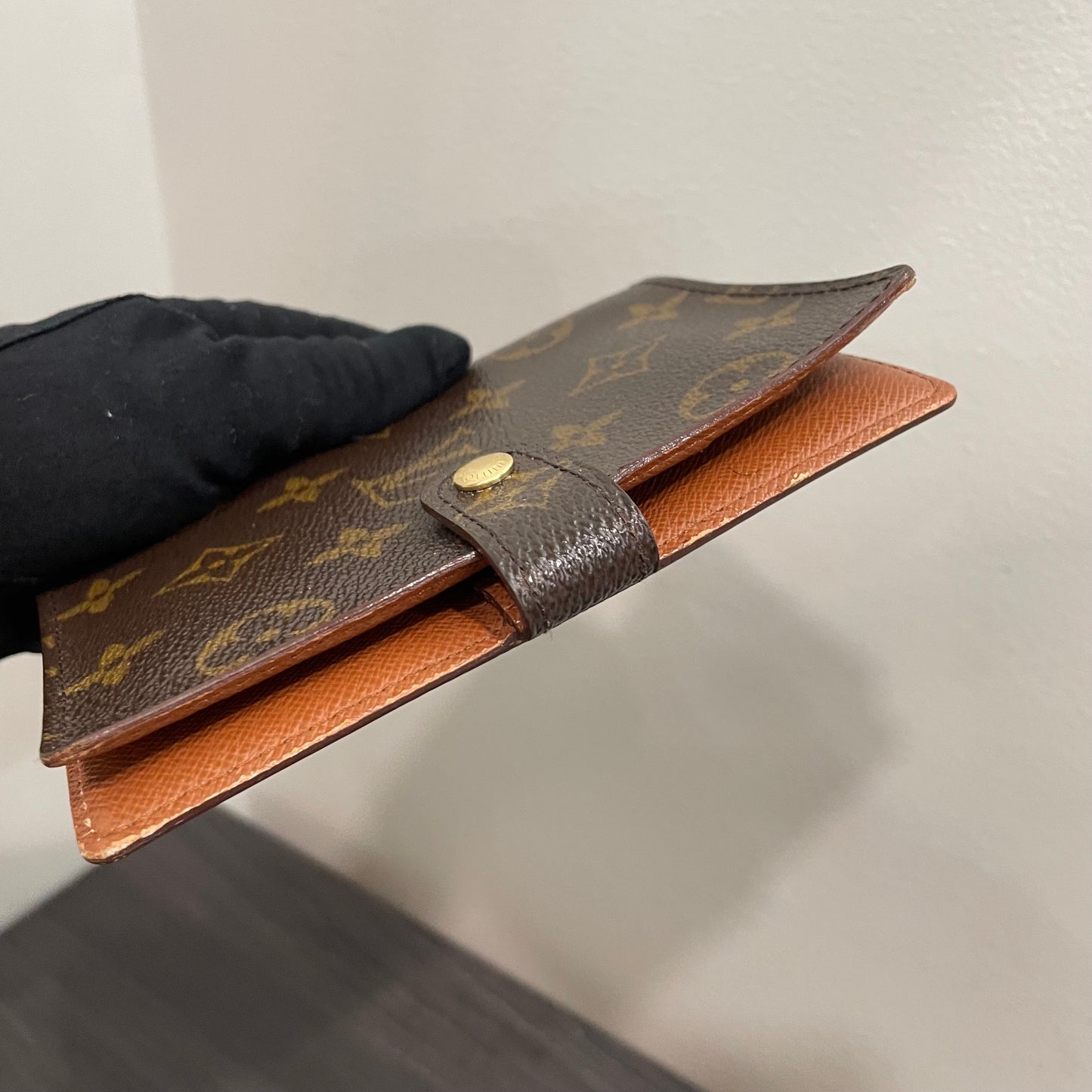#126 LOUIS VUITTON Monogram Agenda PM & Box