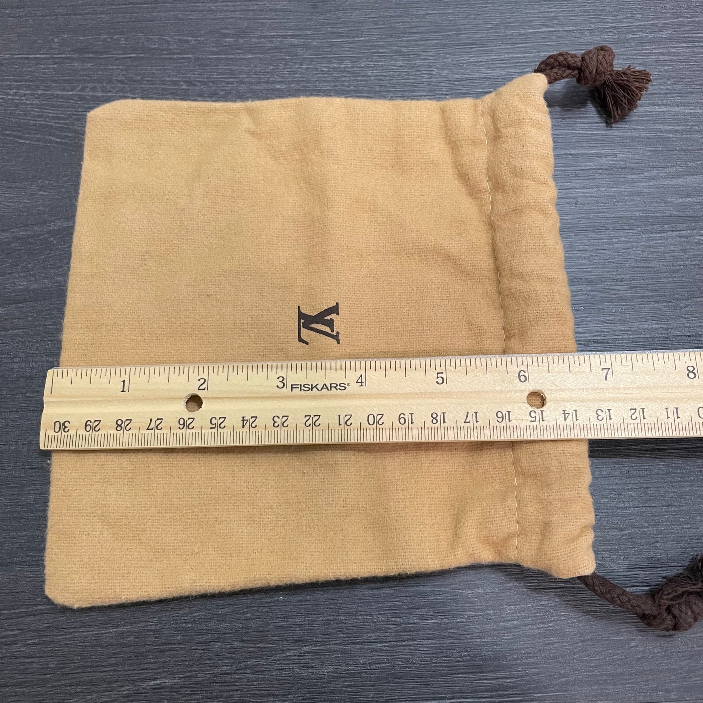 Louis Vuitton Drawstring Style Dust Bag 6.5" x 6.75"
