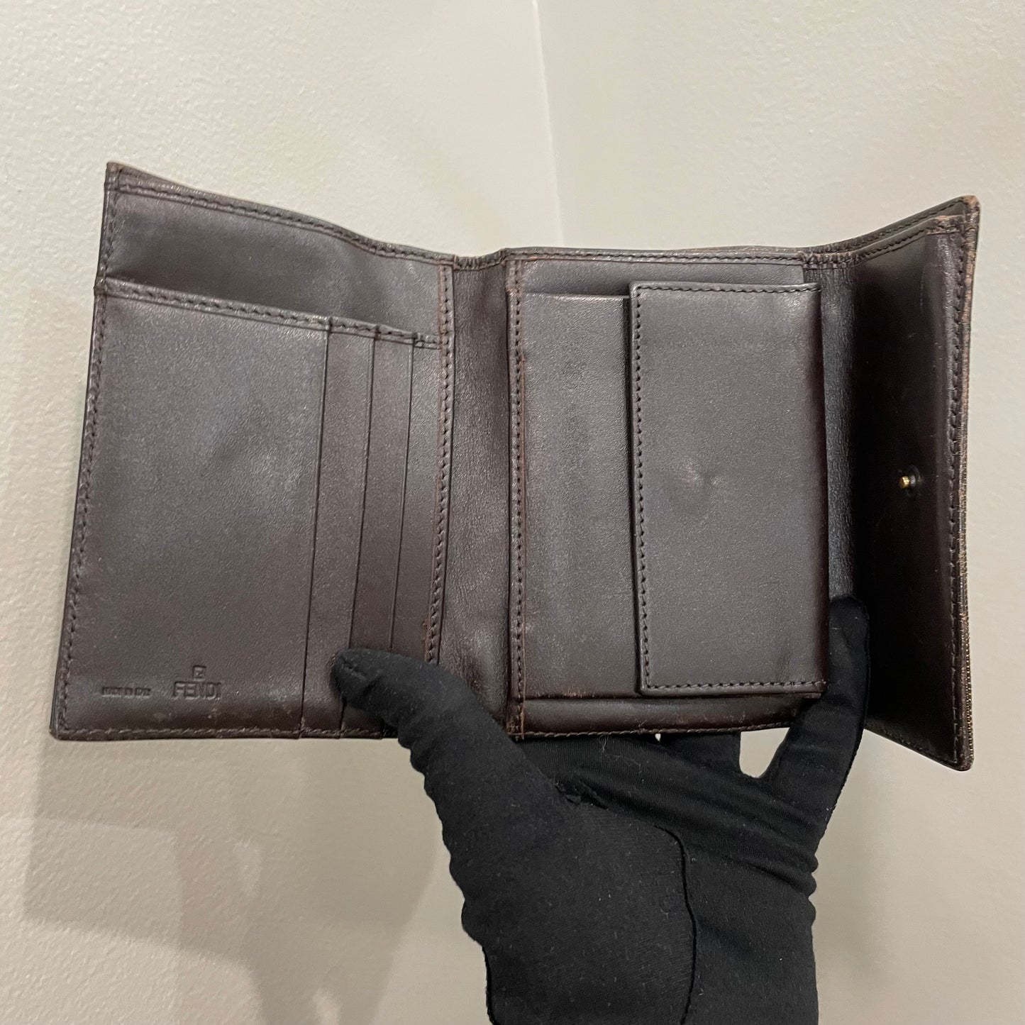 #142 FENDI Canvas Wallet