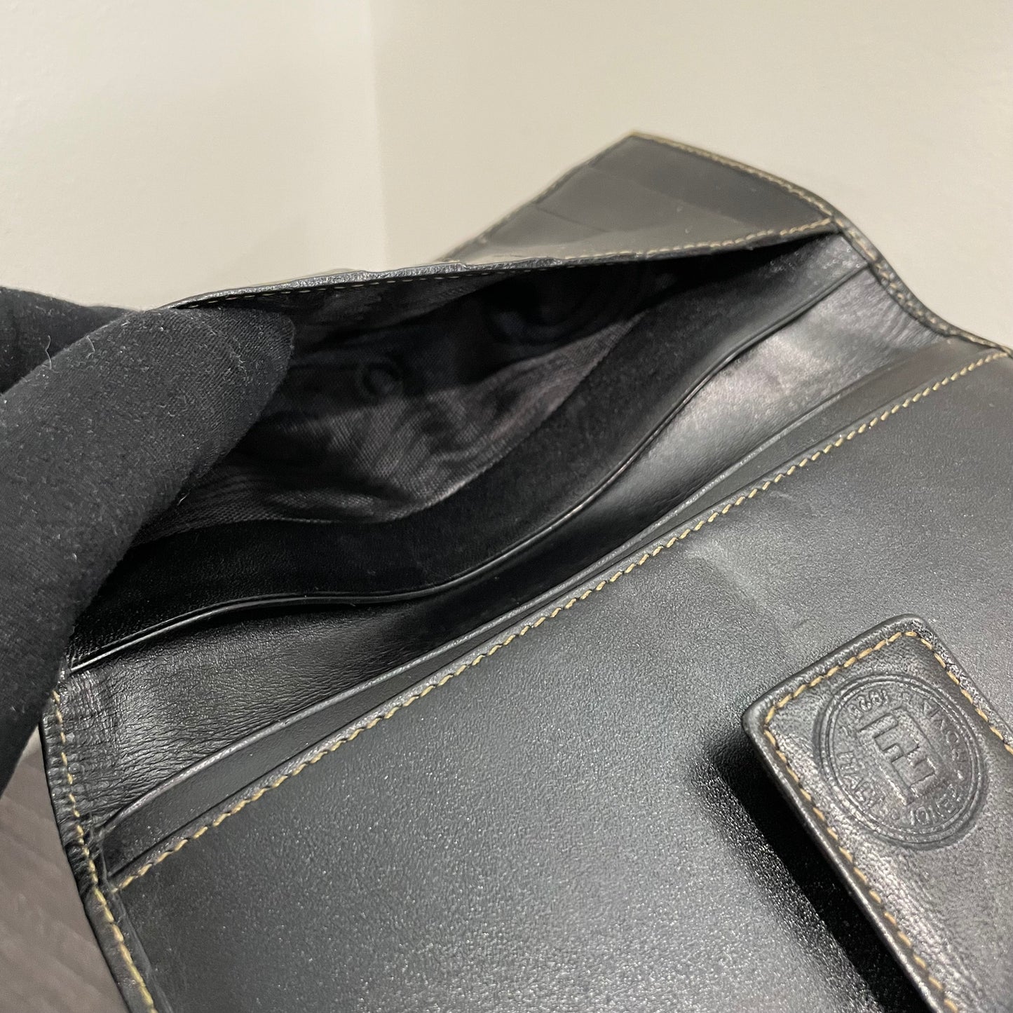 #146 FENDI Canvas Long Wallet