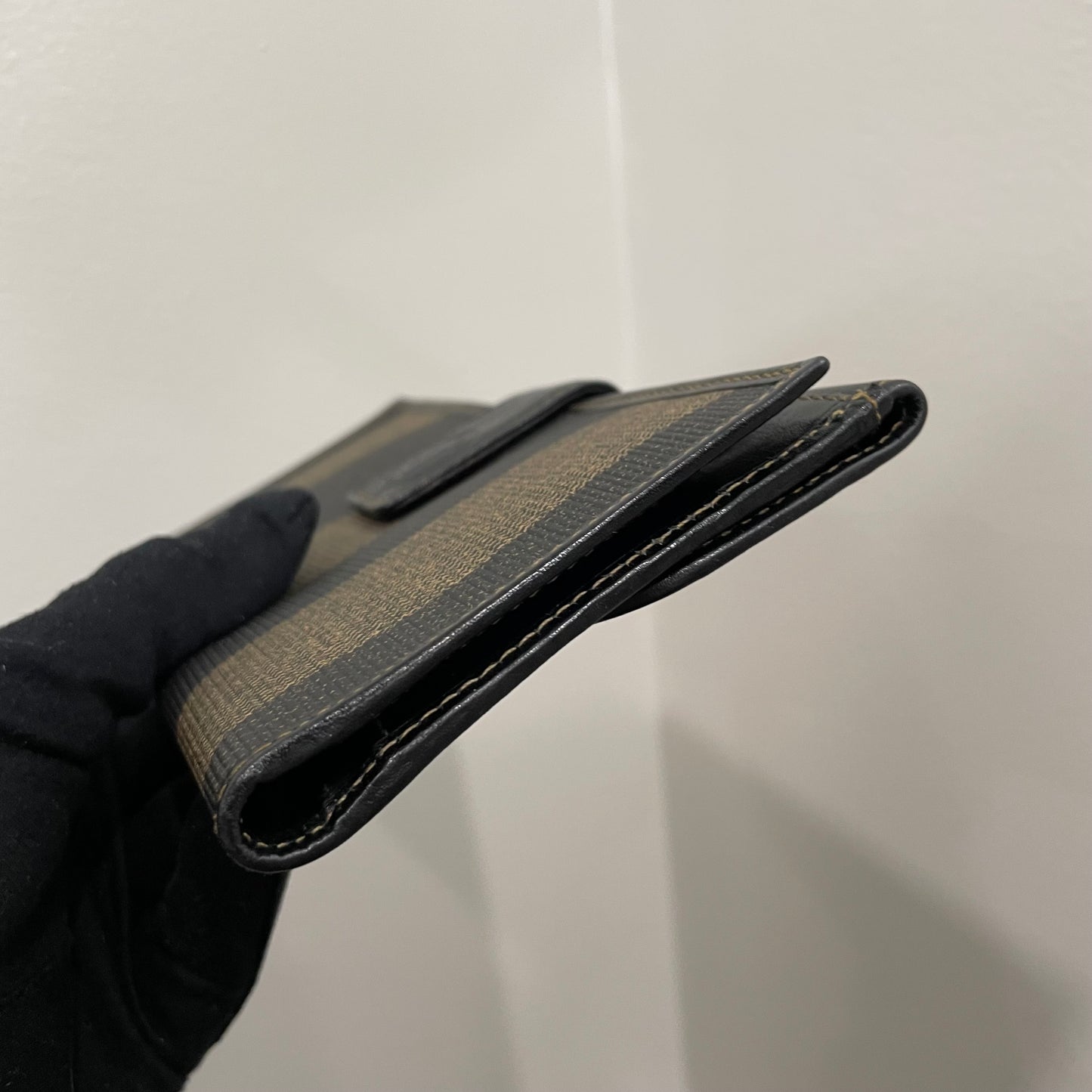 #146 FENDI Canvas Long Wallet
