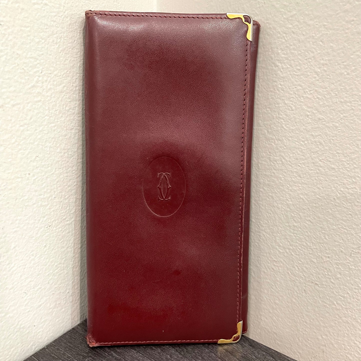 #157 CARTIER Long Flap Wallet