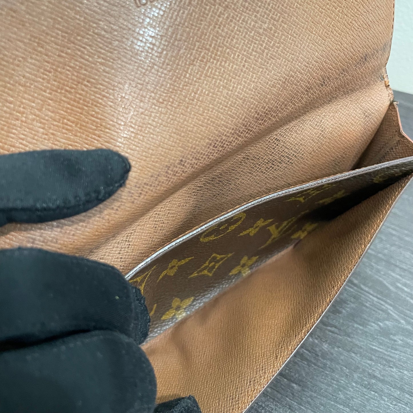 #163 LOUIS VUITTON Monogram Long Bifold Wallet