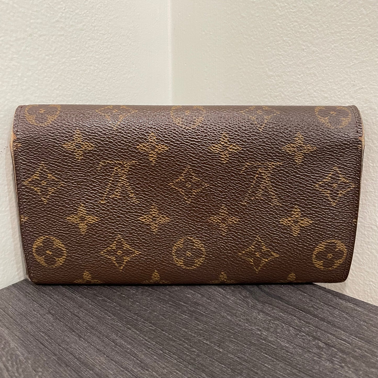 #167 LOUIS VUITTON Monogram Long Bifold Wallet