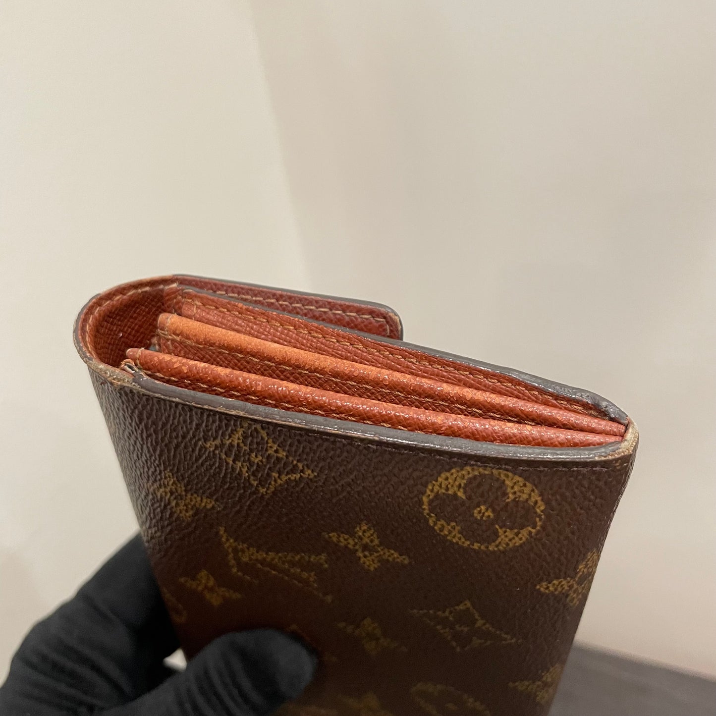 #167 LOUIS VUITTON Monogram Long Bifold Wallet