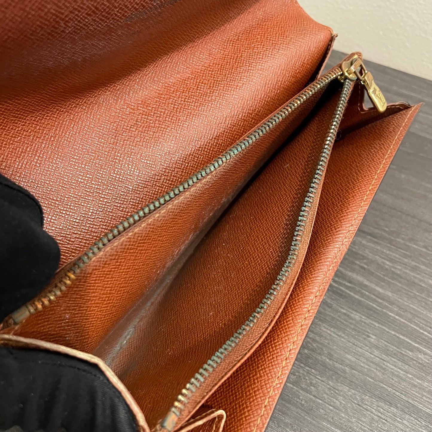 #167 LOUIS VUITTON Monogram Long Bifold Wallet
