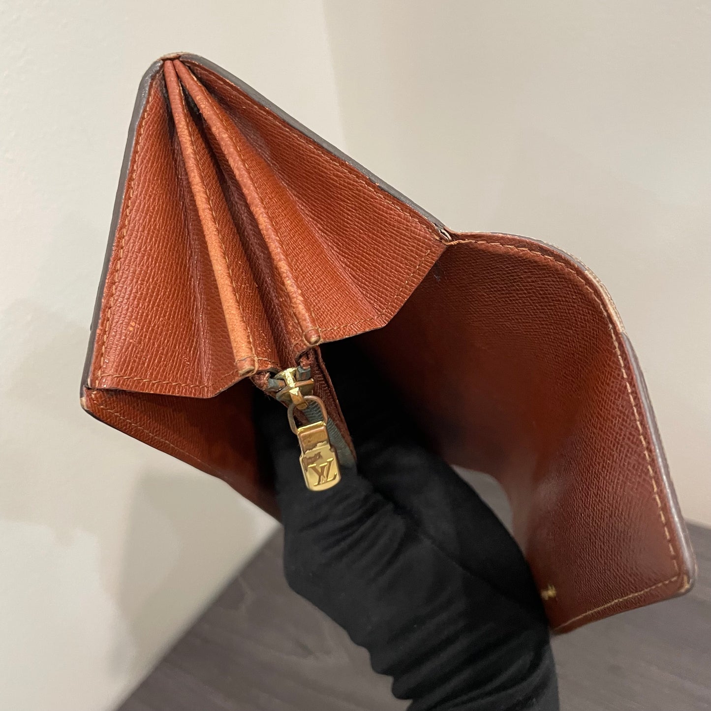 #167 LOUIS VUITTON Monogram Long Bifold Wallet