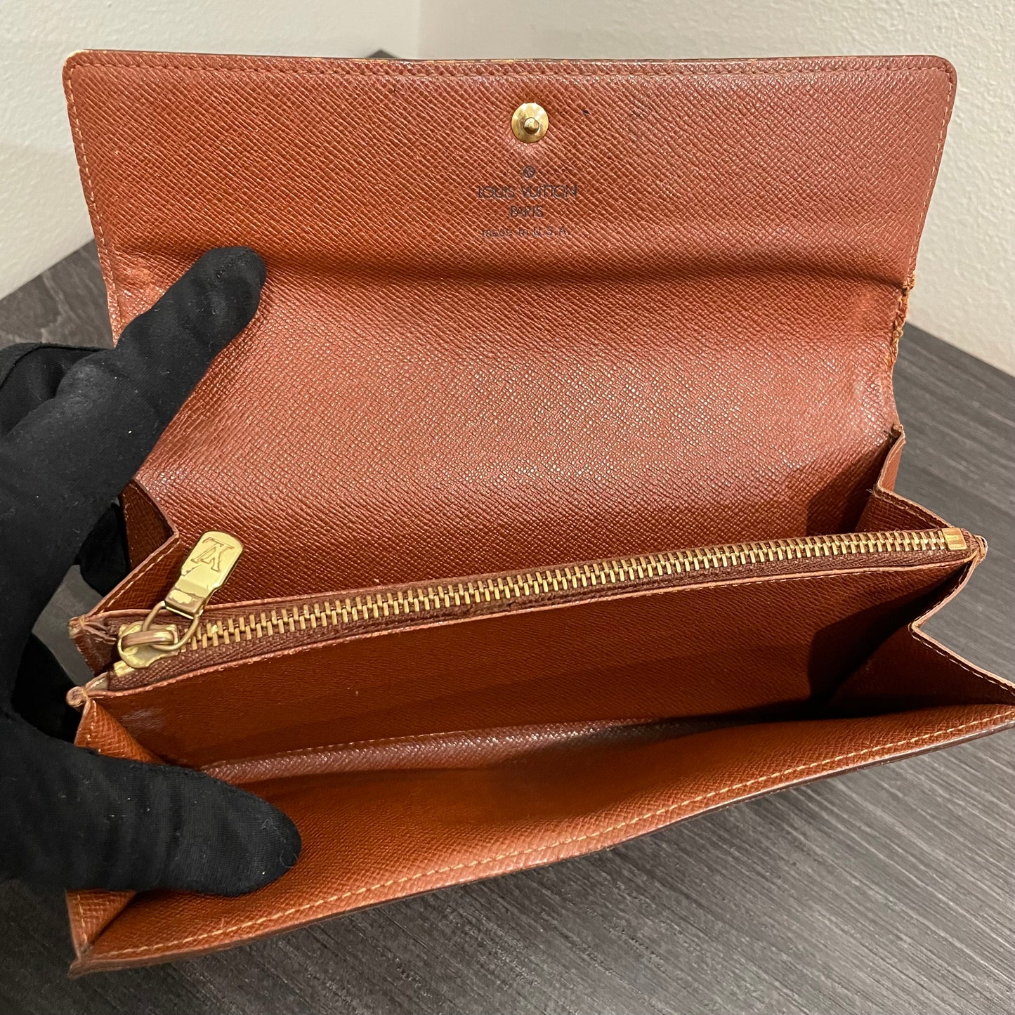 CLEARANCE #168 LOUIS VUITTON Monogram Long Bifold Wallet