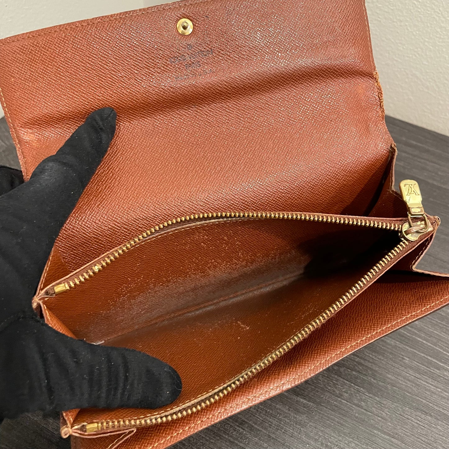 CLEARANCE #168 LOUIS VUITTON Monogram Long Bifold Wallet