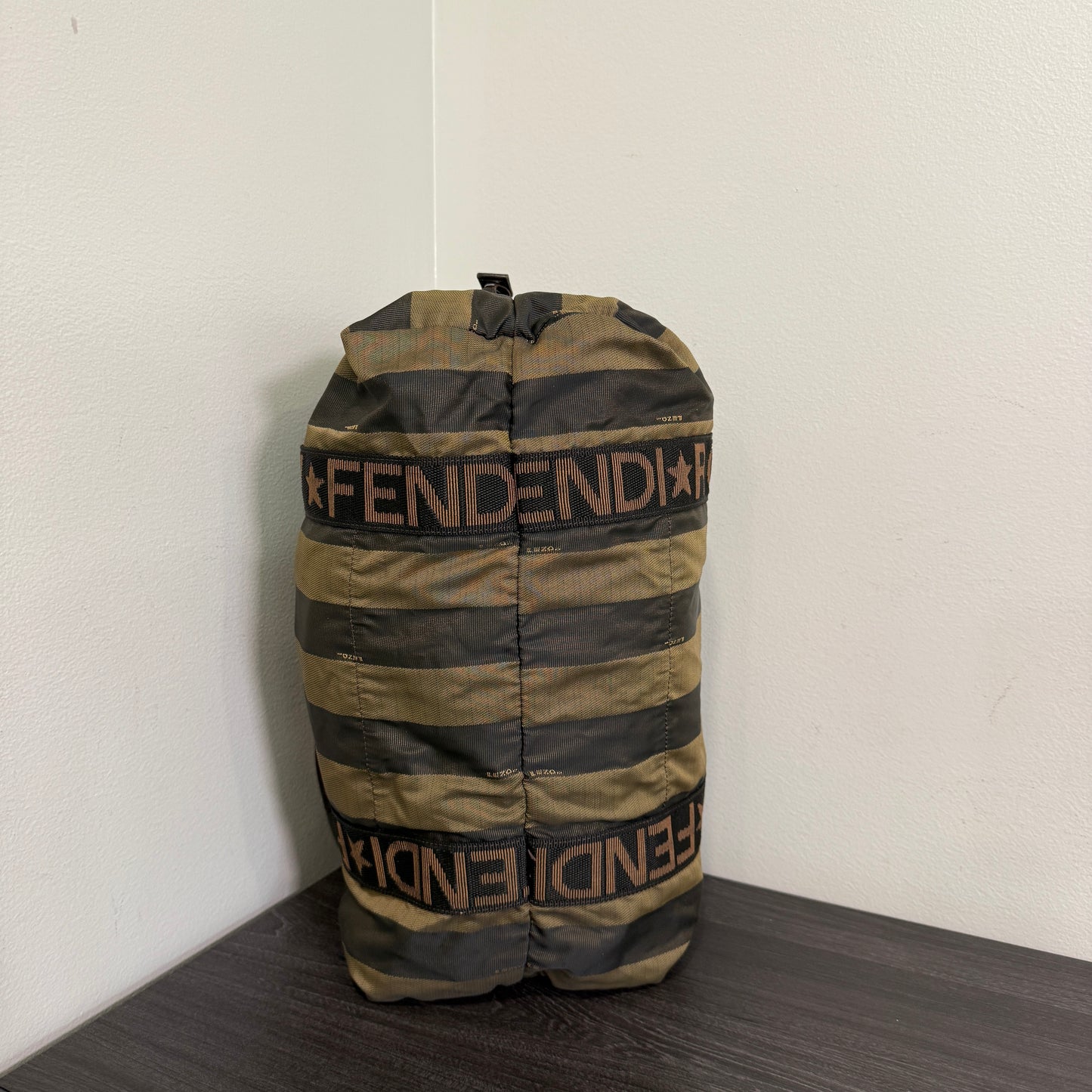 1015-03 FENDI Roma 1925 Pequin Weekender Bag