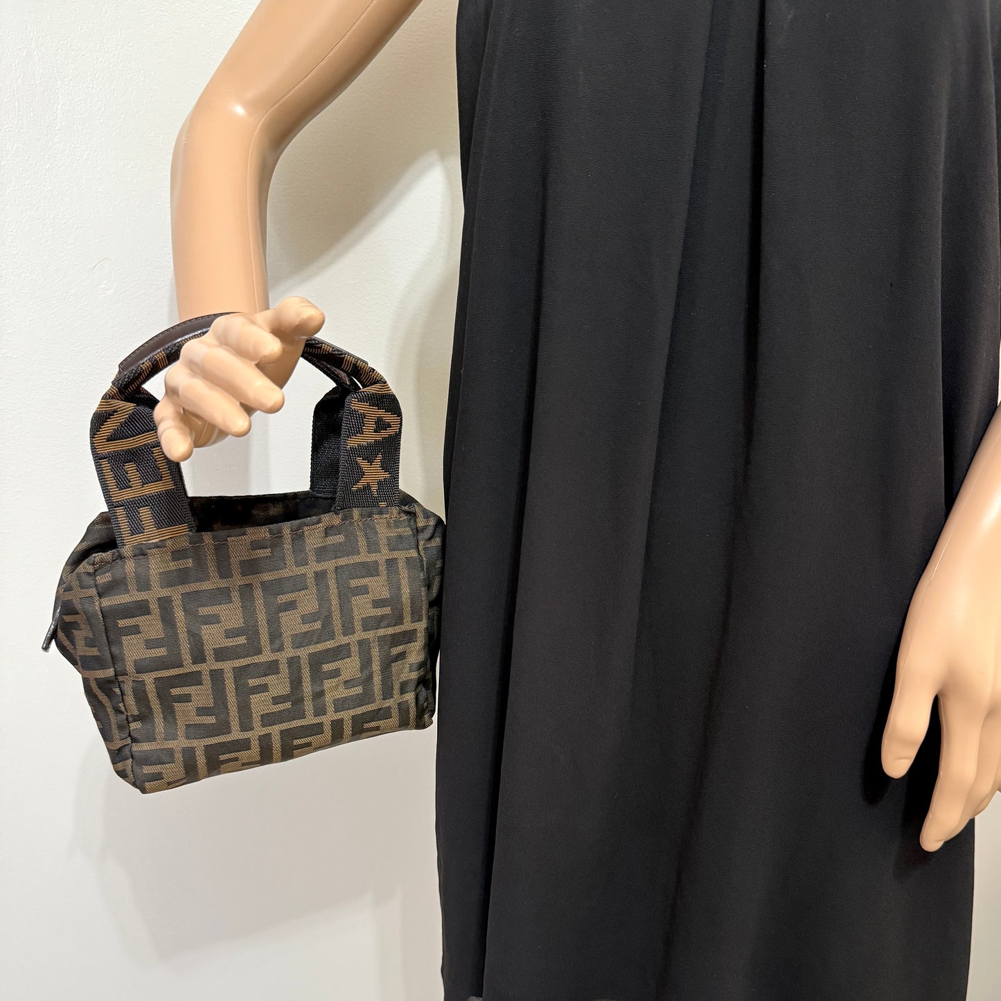 1015-05 FENDI Roma 1925 Zucca Mini Bag
