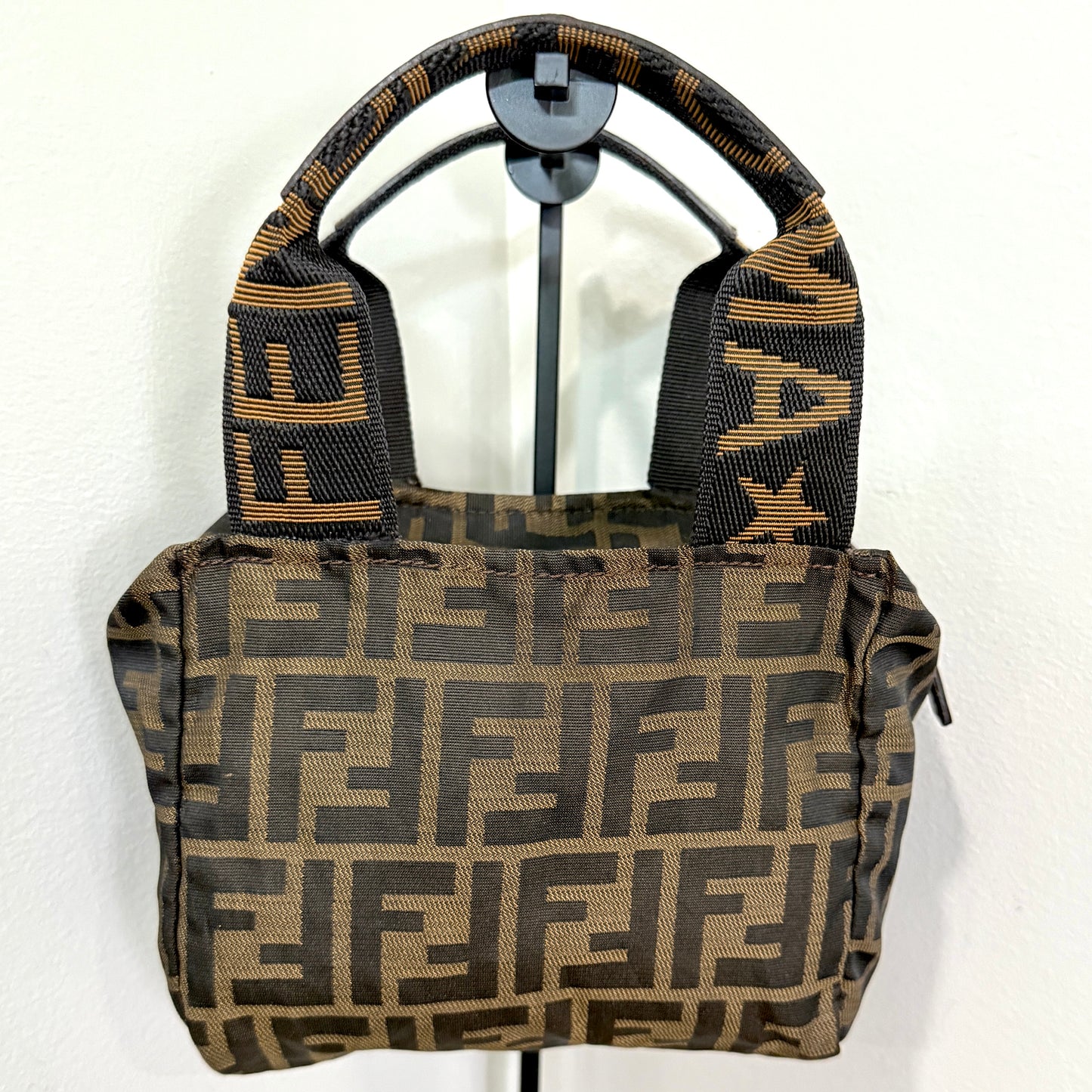1015-05 FENDI Roma 1925 Zucca Mini Bag
