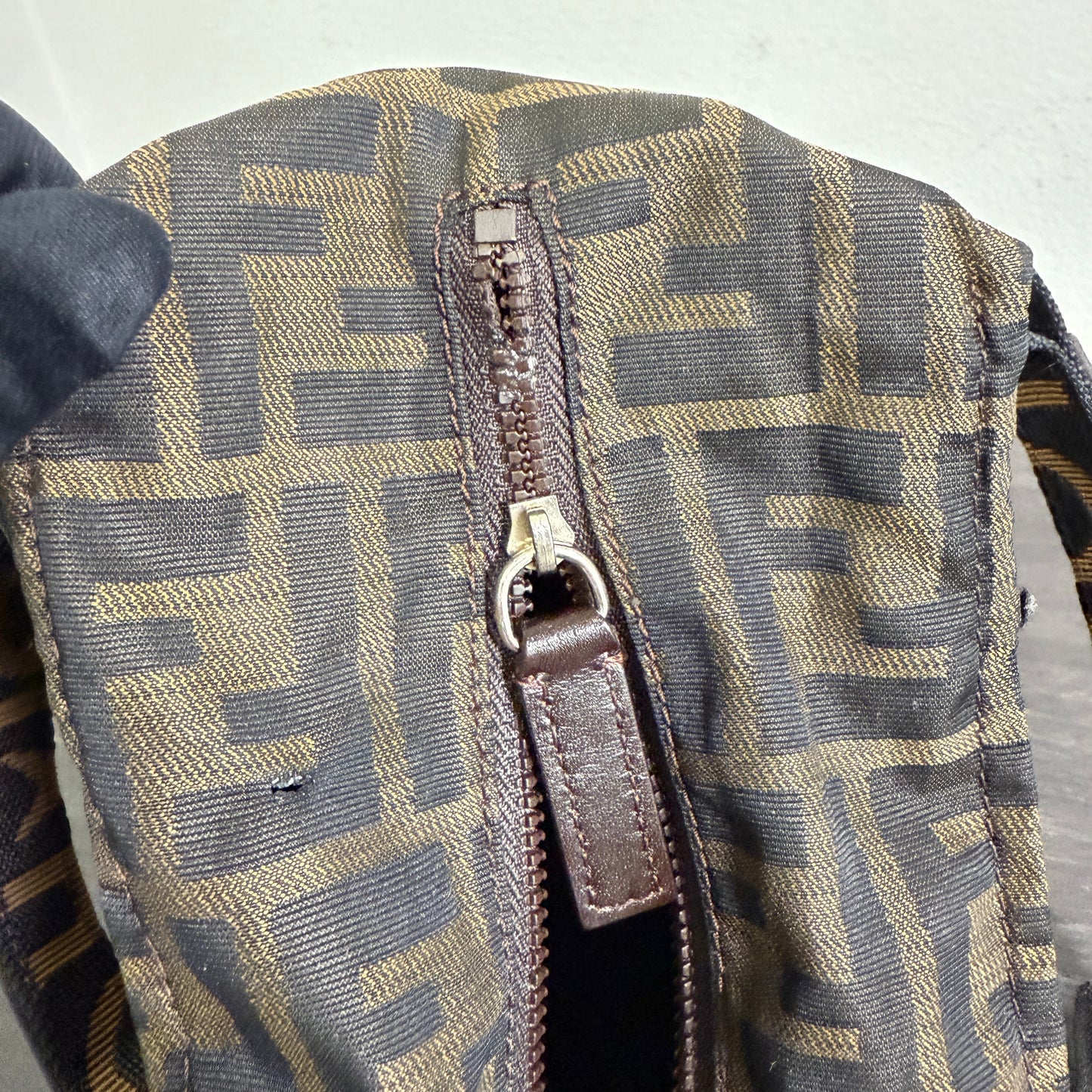 1015-05 FENDI Roma 1925 Zucca Mini Bag