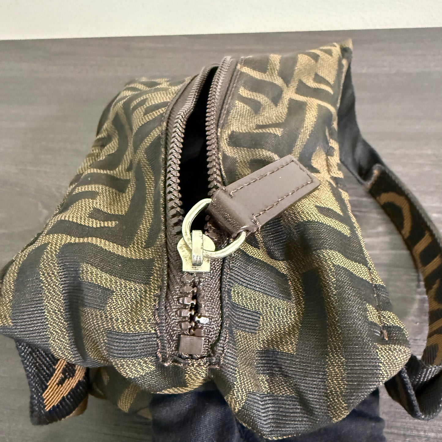 1015-05 FENDI Roma 1925 Zucca Mini Bag