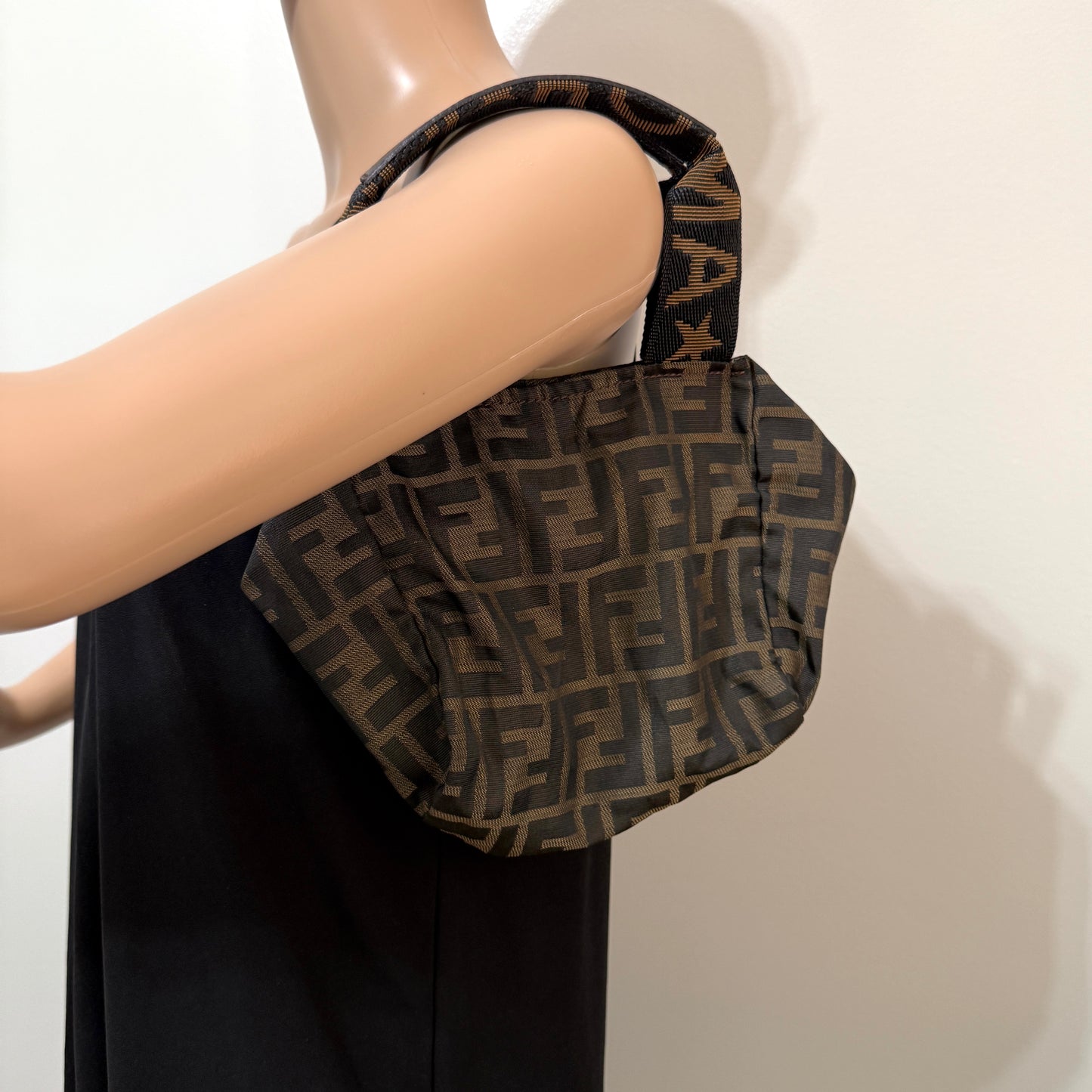 1015-05 FENDI Roma 1925 Zucca Mini Bag