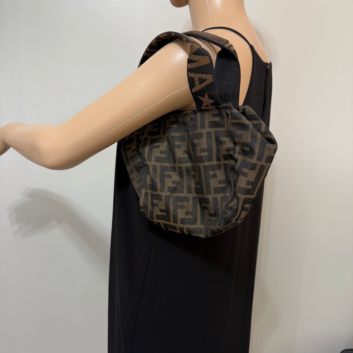 1015-05 FENDI Roma 1925 Zucca Mini Bag