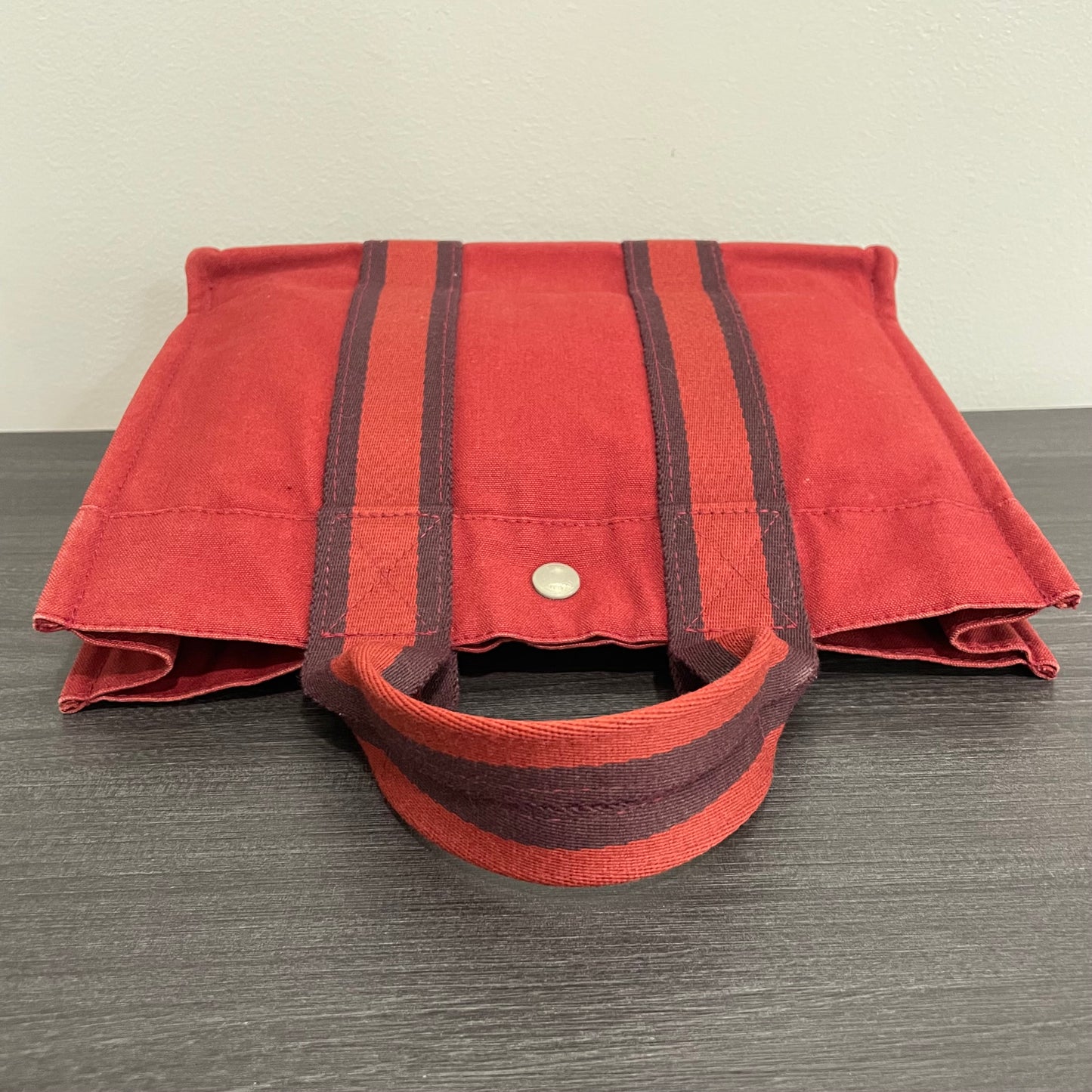 SOLD! Hermès Toile Fourre-Tout PM Tote