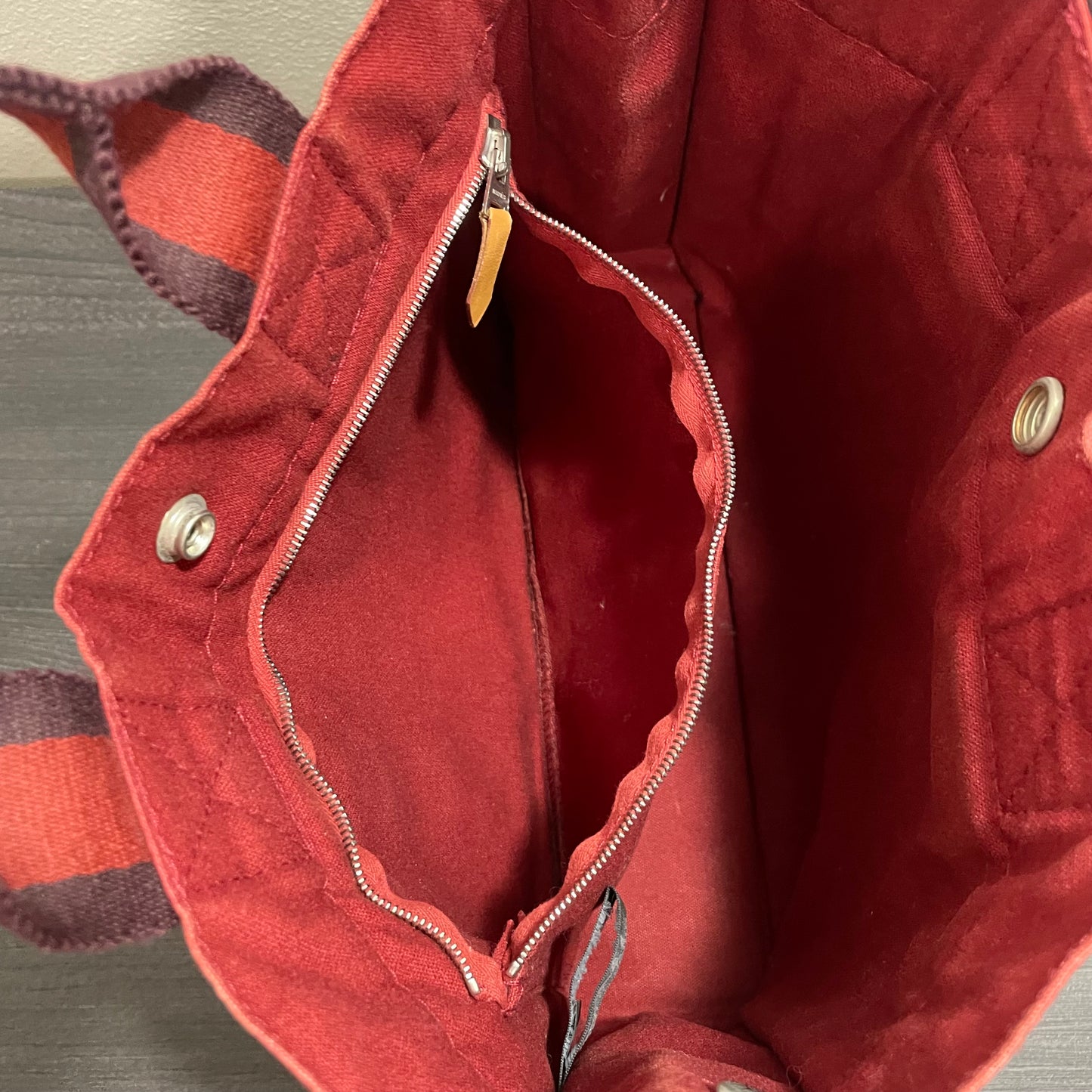 SOLD! Hermès Toile Fourre-Tout PM Tote