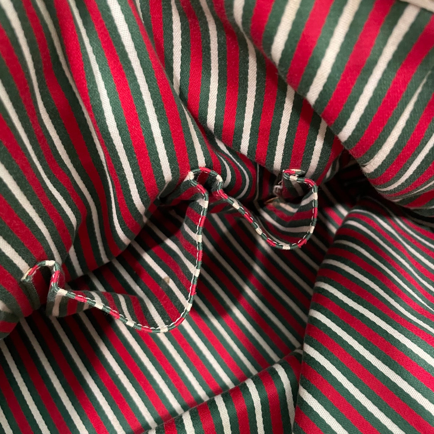 #868 GUCCI GG Canvas Stripe Interior Shoulder Bag