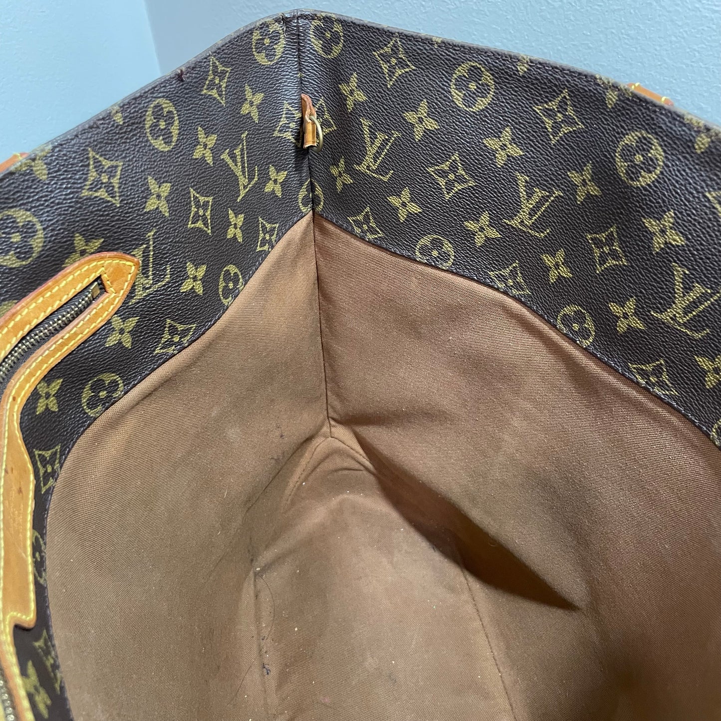 #873 LOUIS VUITTON Vintage Monogram Sac Shopping Tote