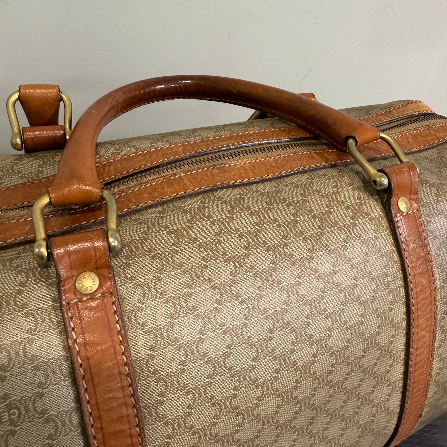 1015-13 CELINE Boston Bag Medium