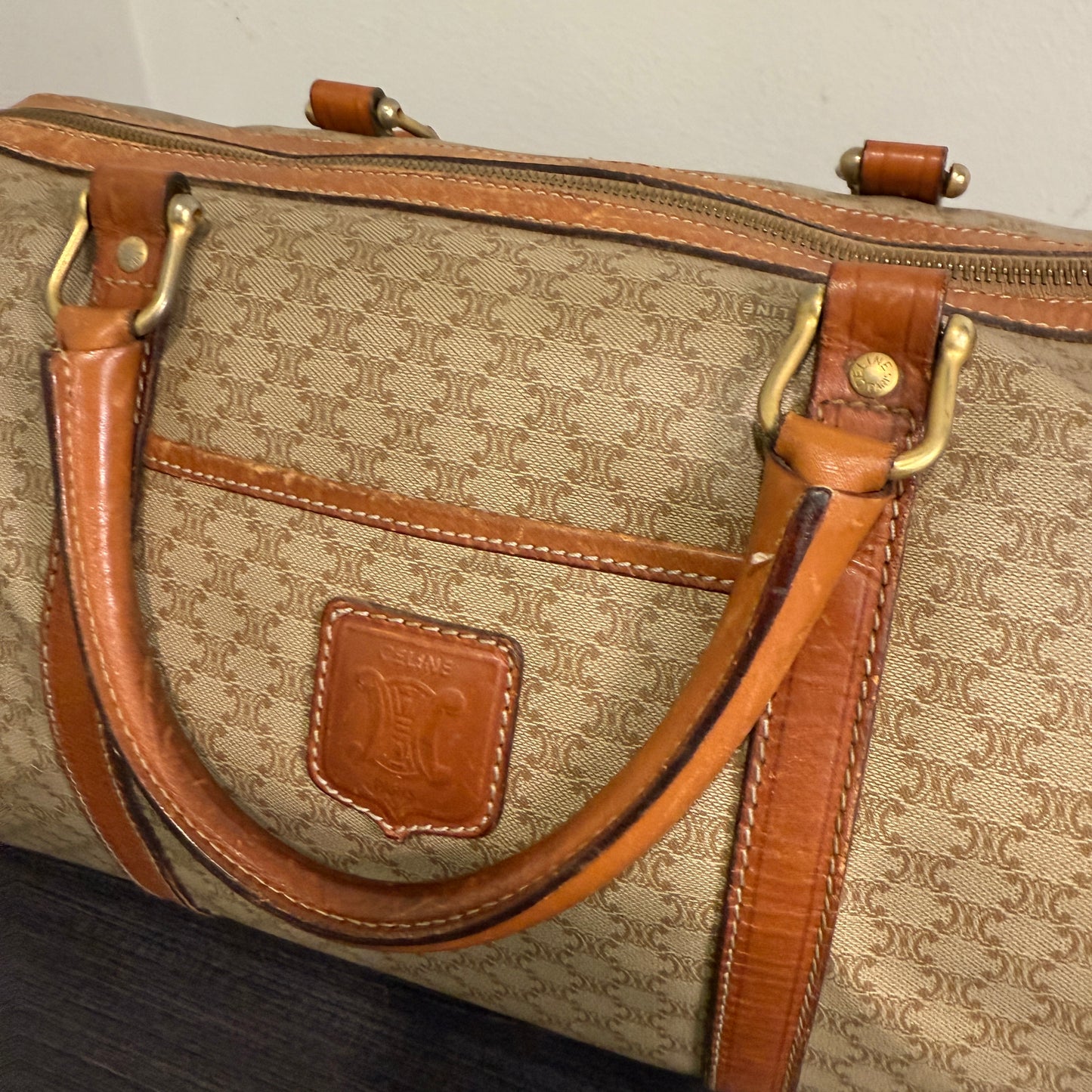 1015-13 CELINE Boston Bag Medium