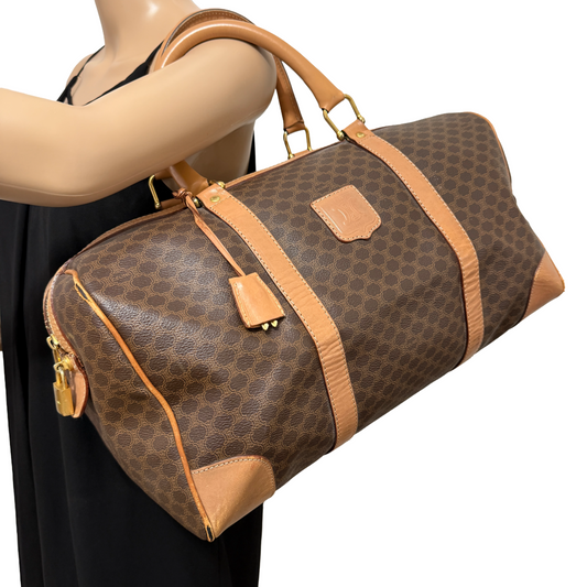 1015-14 CELINE Boston Bag Large with Original Lock & Keys