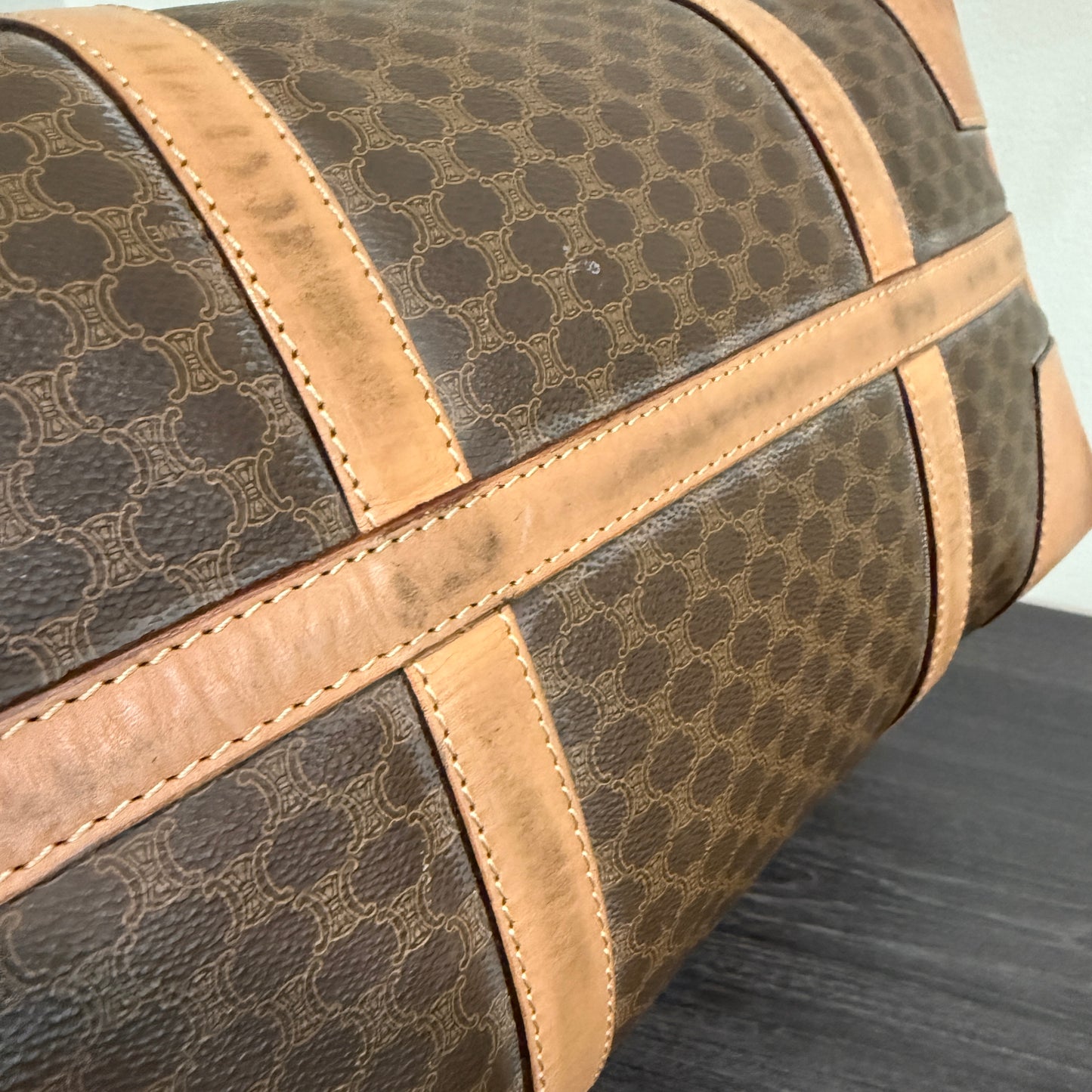1015-14 CELINE Boston Bag Large with Original Lock & Keys