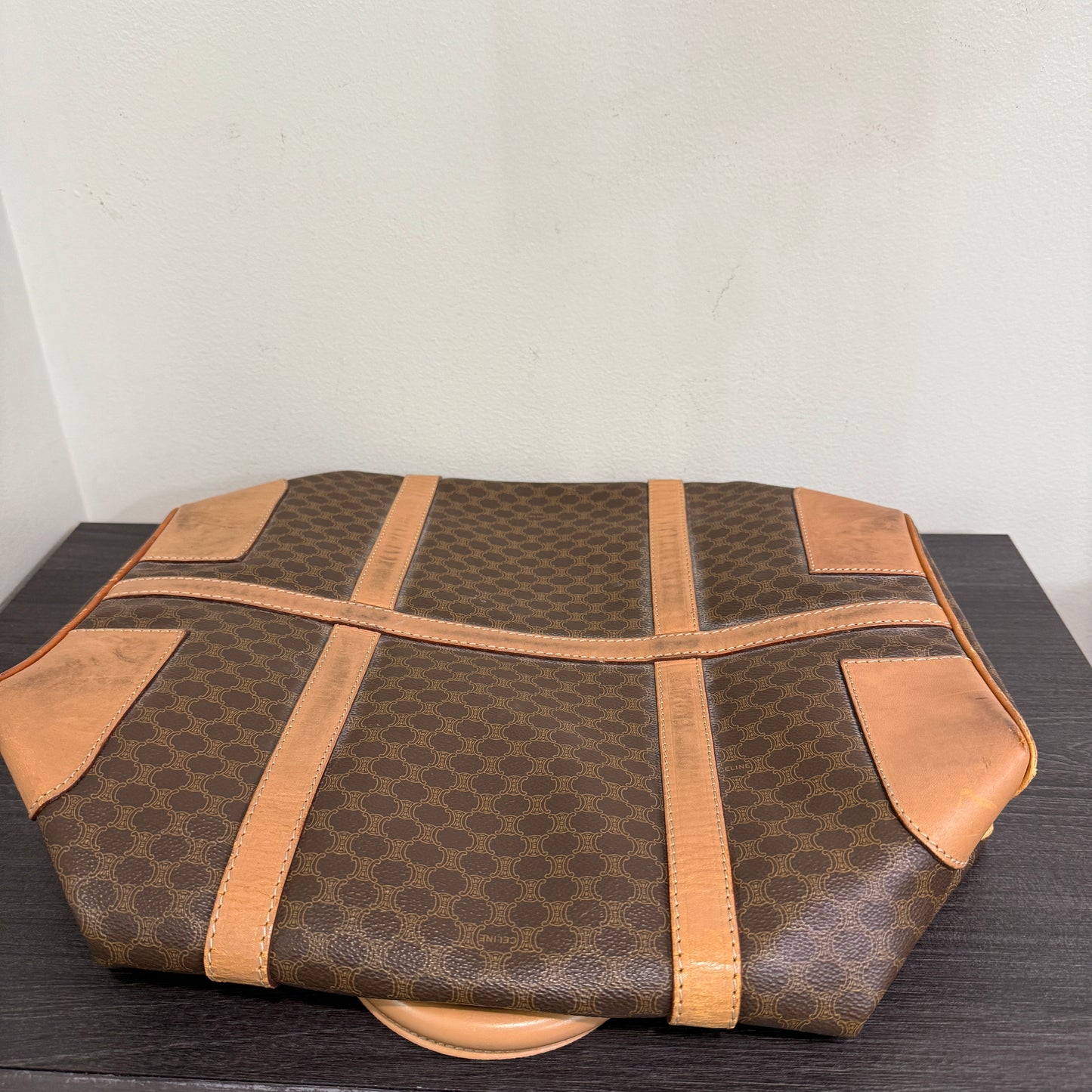 1015-14 CELINE Boston Bag Large with Original Lock & Keys