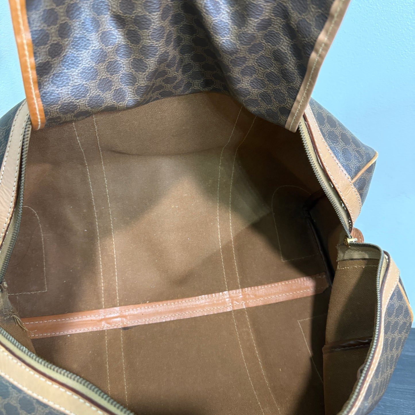 1015-14 CELINE Boston Bag Large with Original Lock & Keys