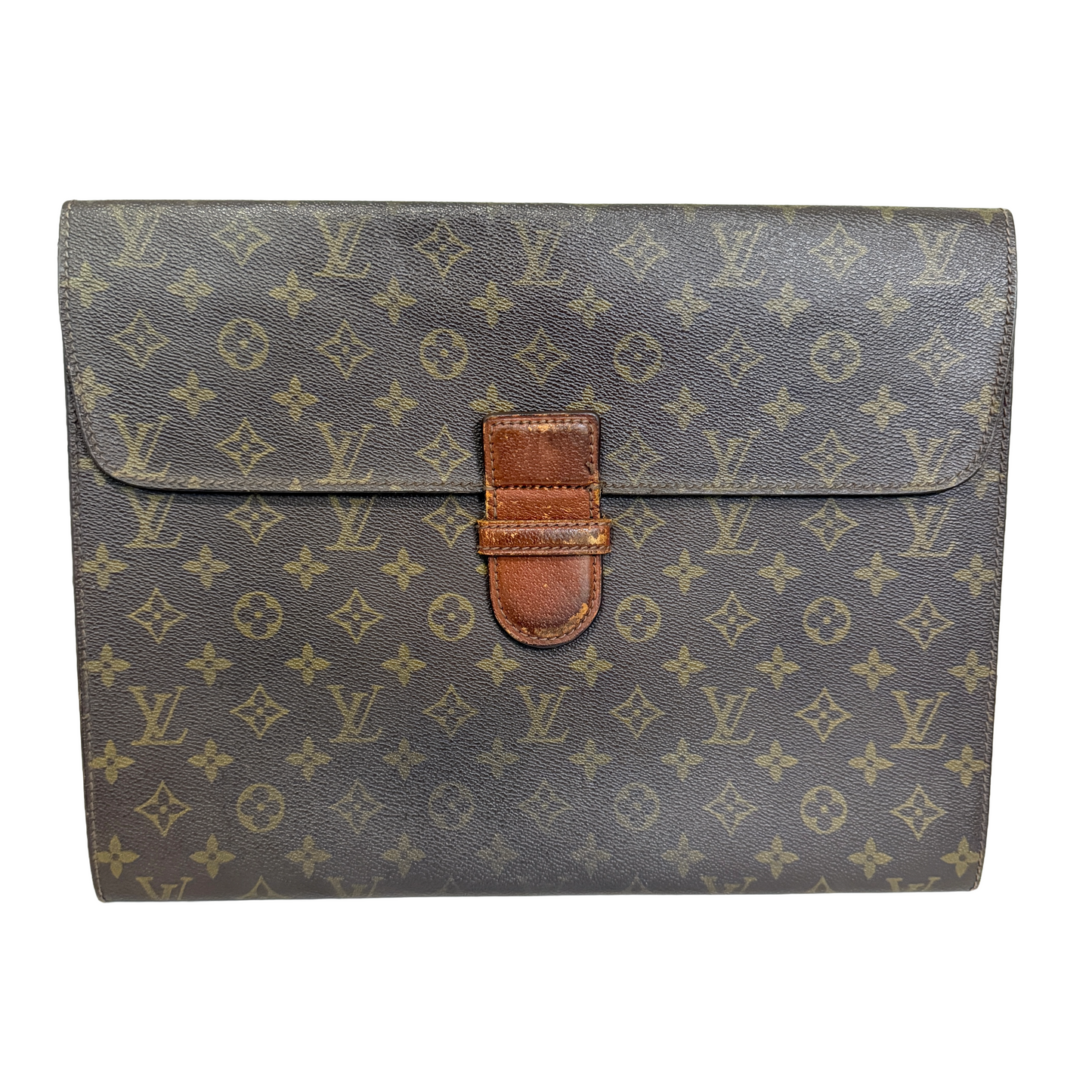 1015-17 LOUIS VUITTON Monogram Document Case
