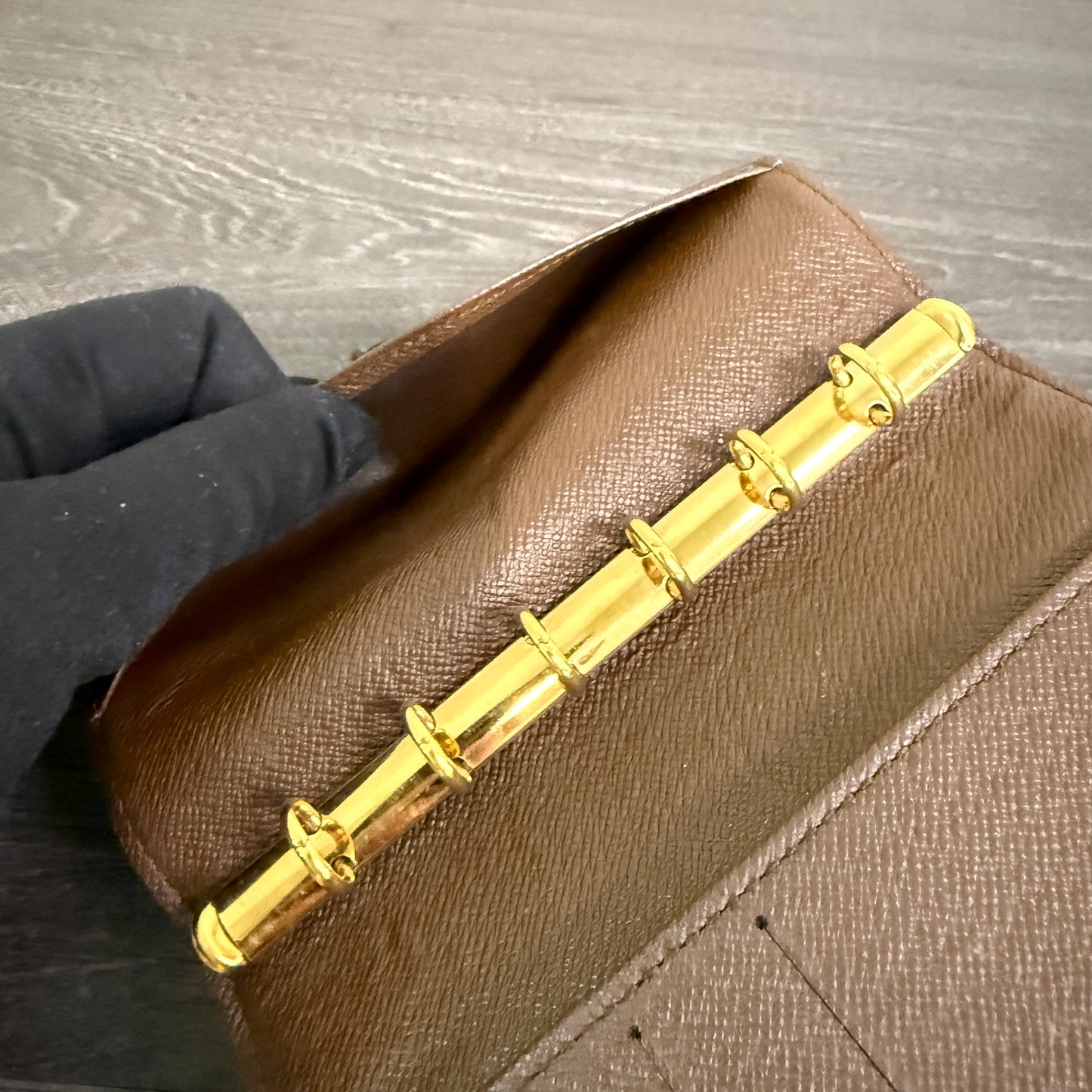 LOUIS VUITTON Damier Ebene Agenda PM