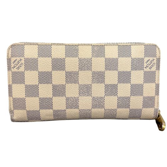 LOUIS VUITTON Damier Azur Zippy Wallet